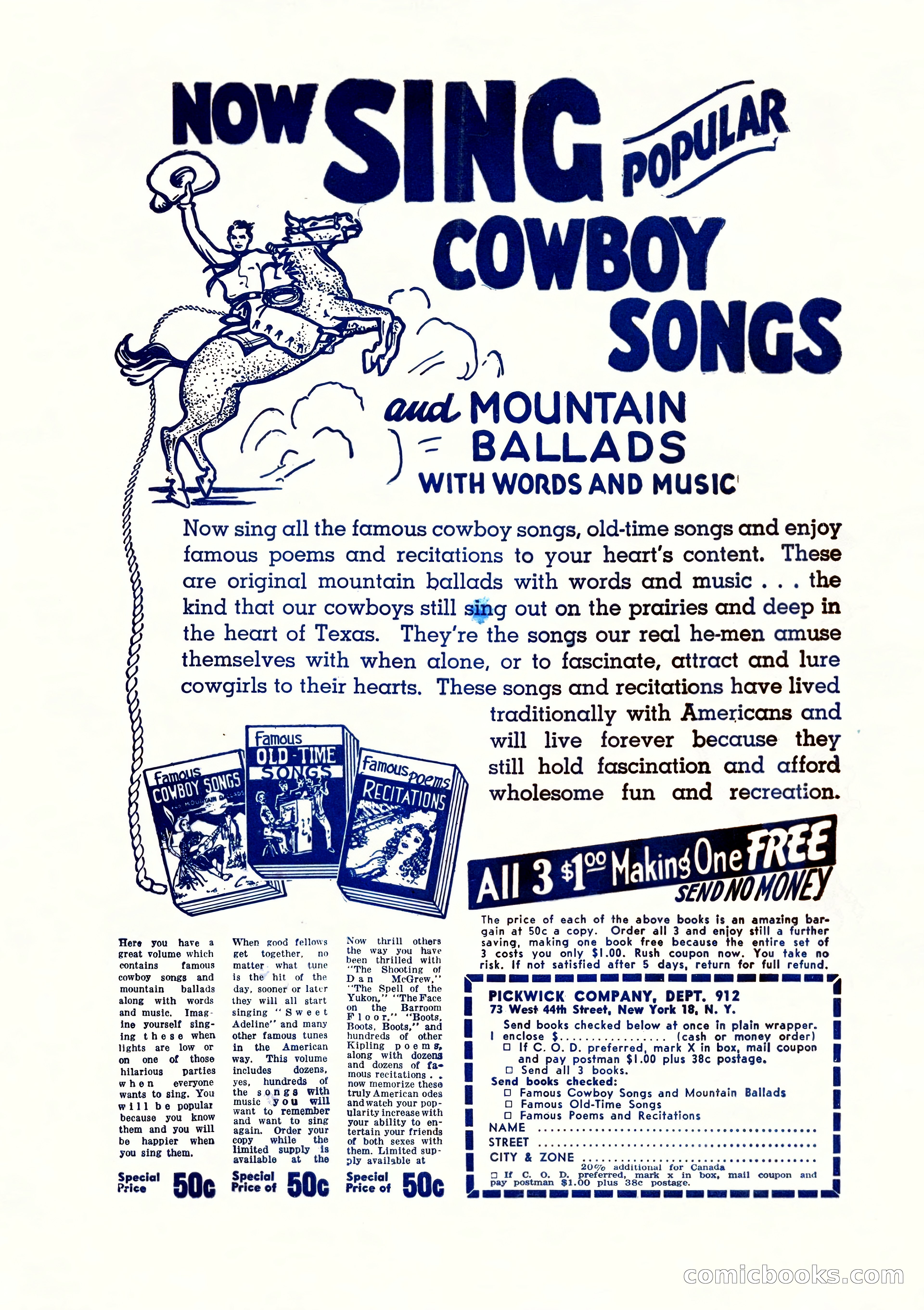 Real Western, December 1944 — page 2 of 116