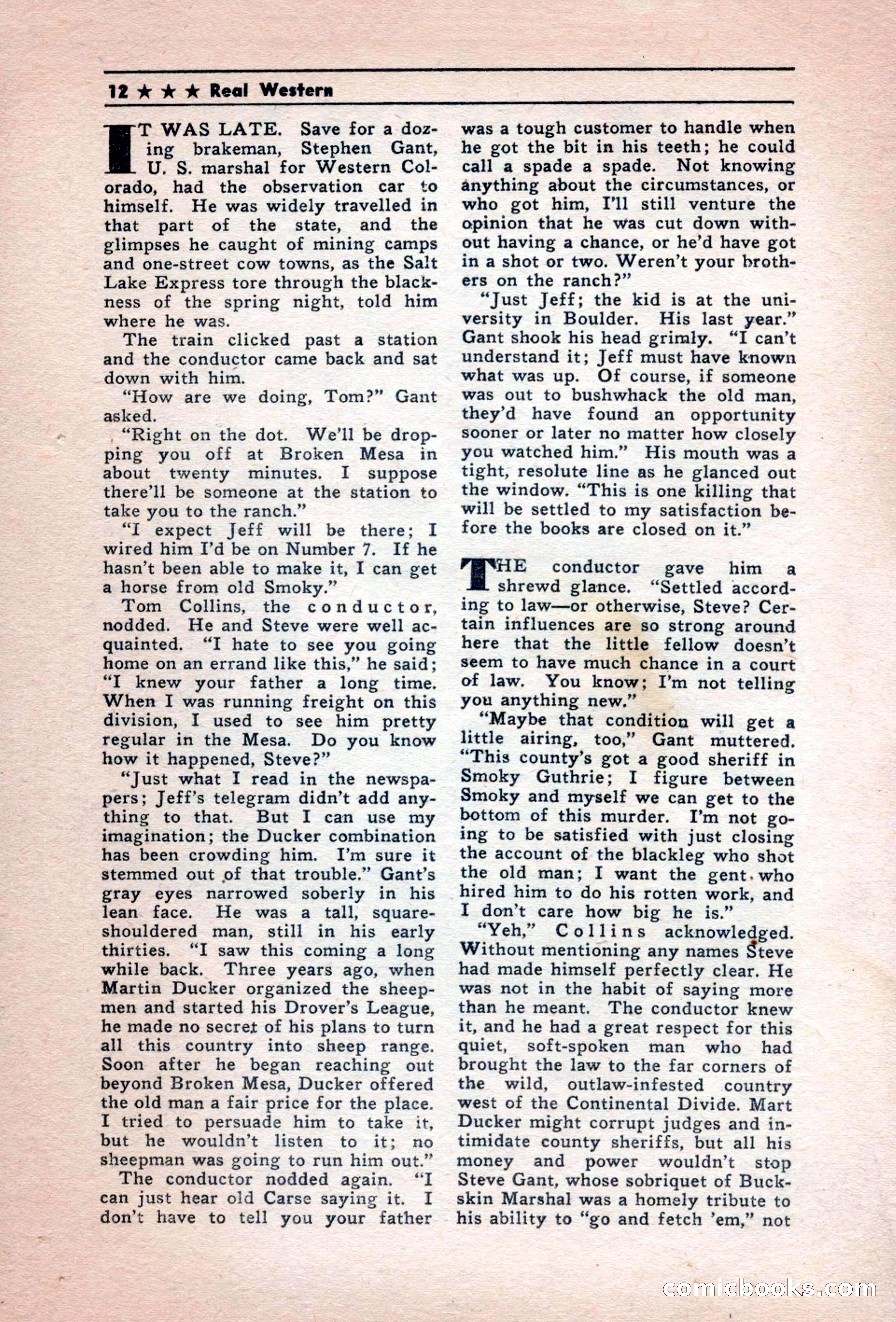Real Western, December 1944 — page 12 of 116