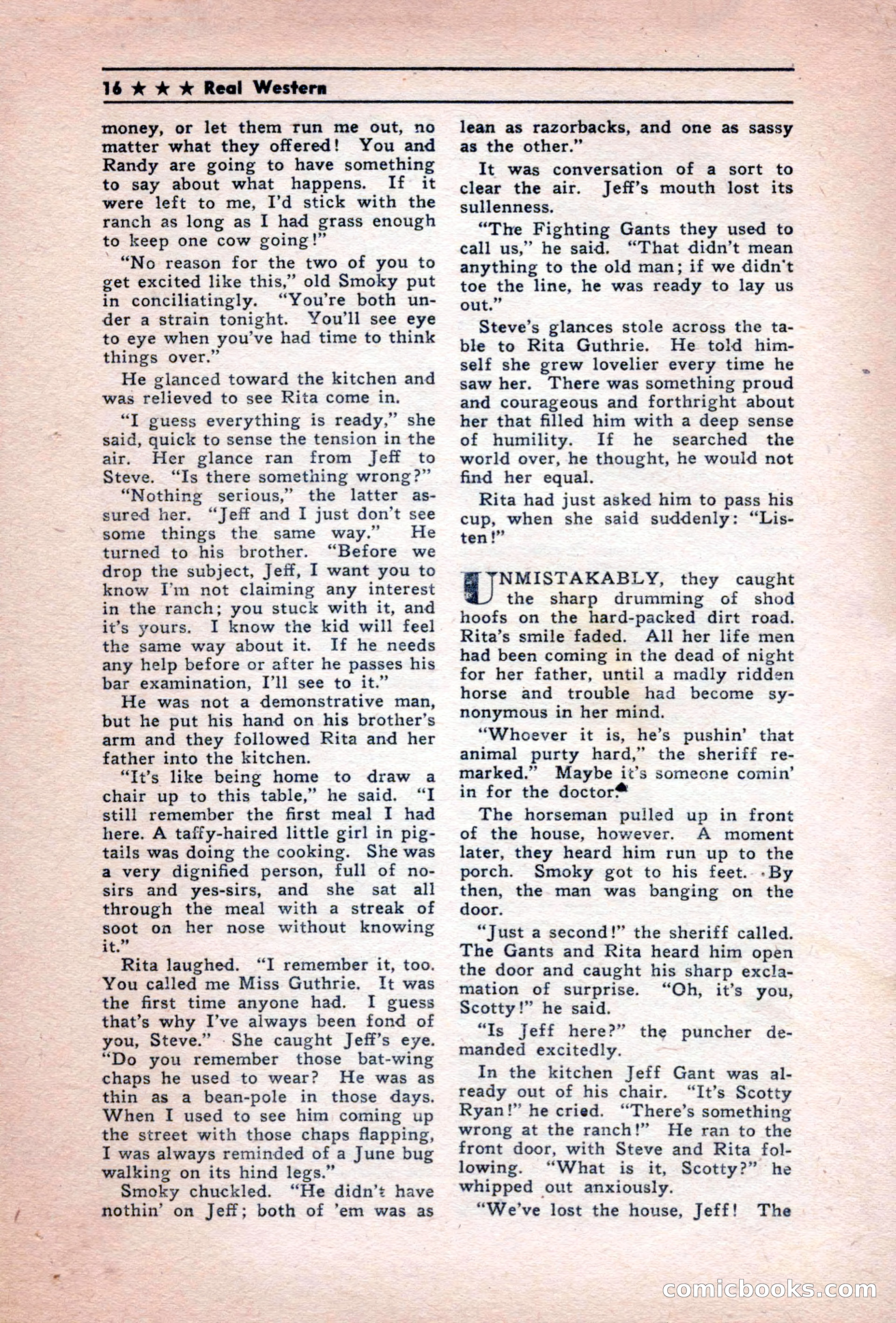 Real Western, December 1944 — page 16 of 116