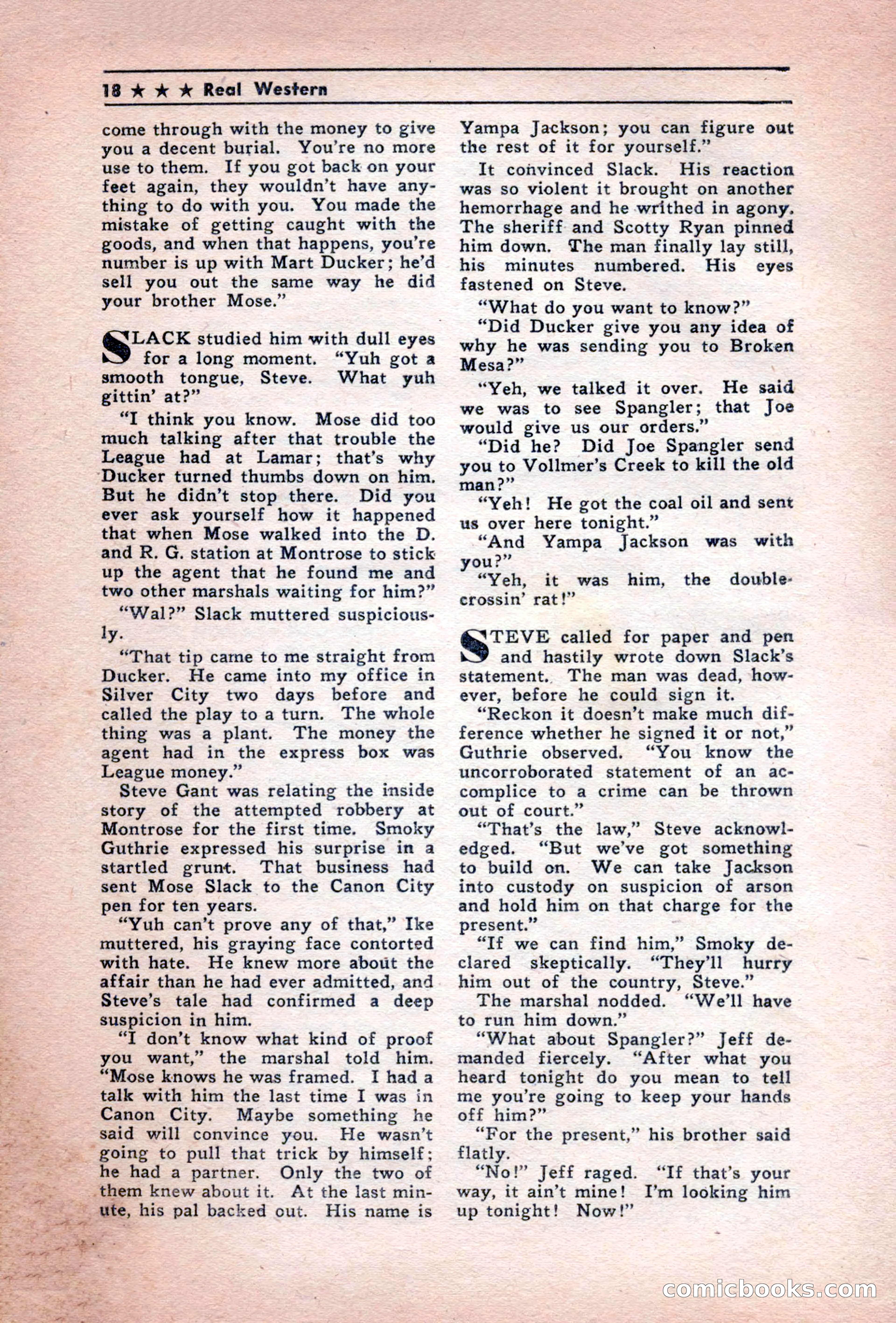 Real Western, December 1944 — page 18 of 116