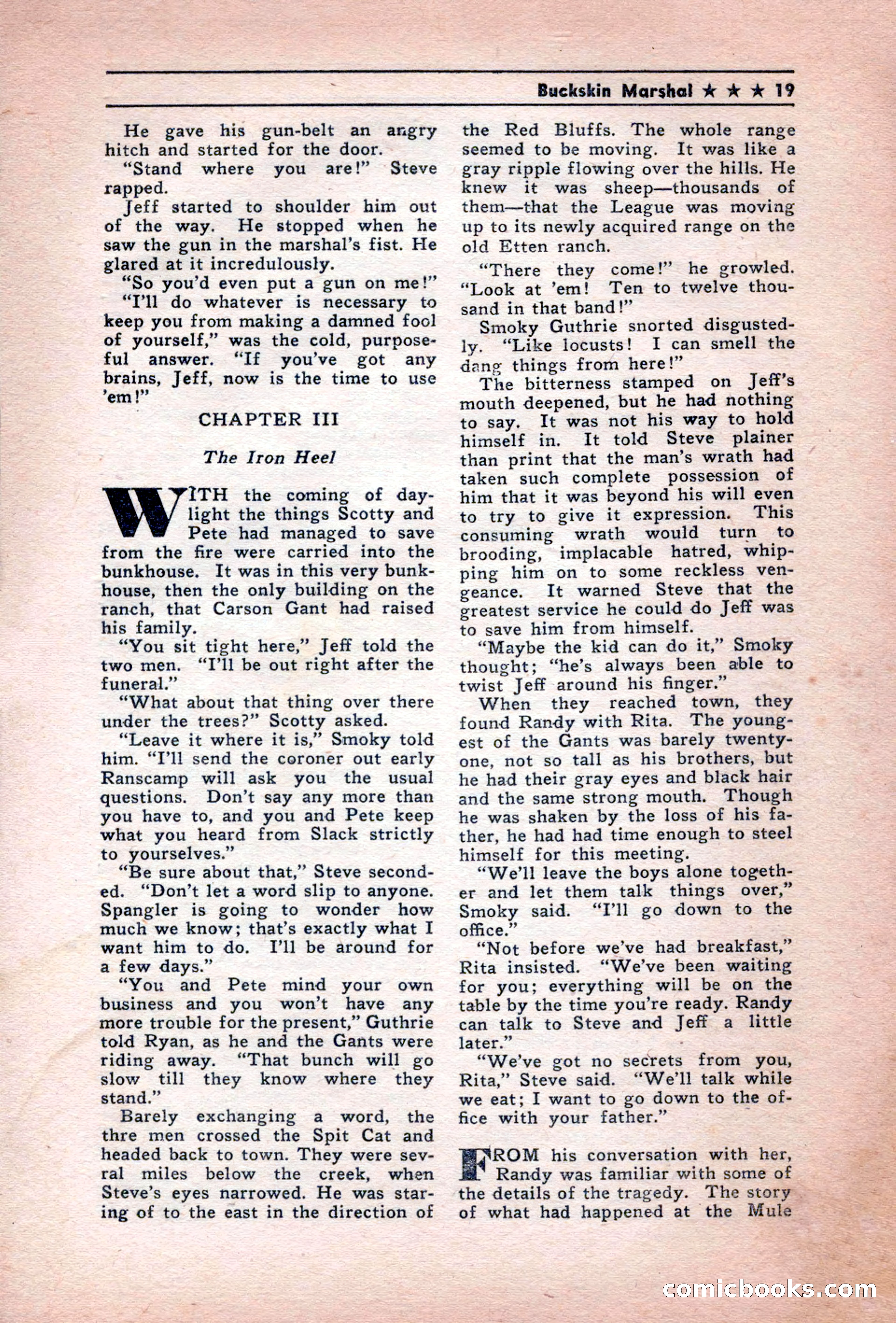 Real Western, December 1944 — page 19 of 116