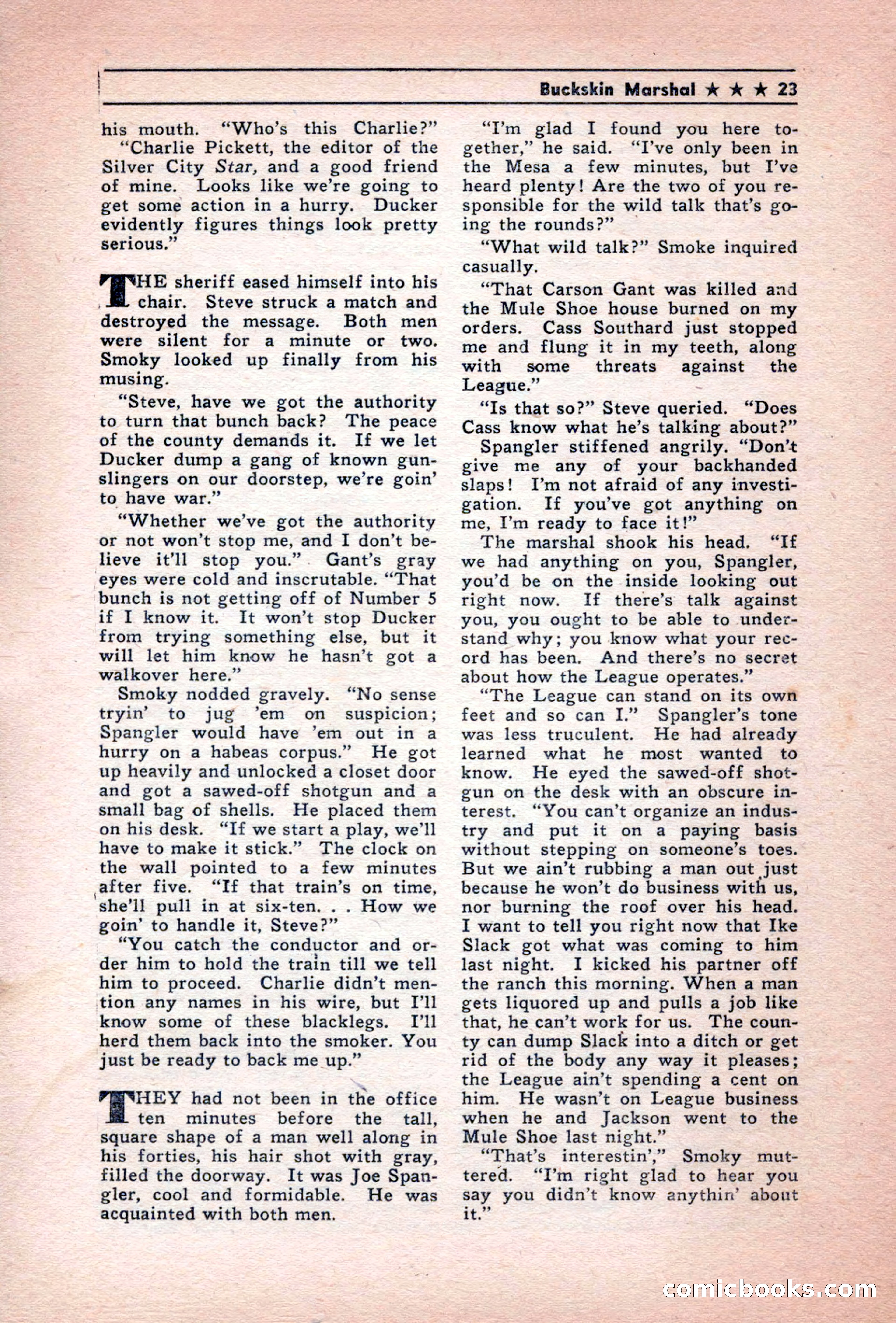 Real Western, December 1944 — page 23 of 116