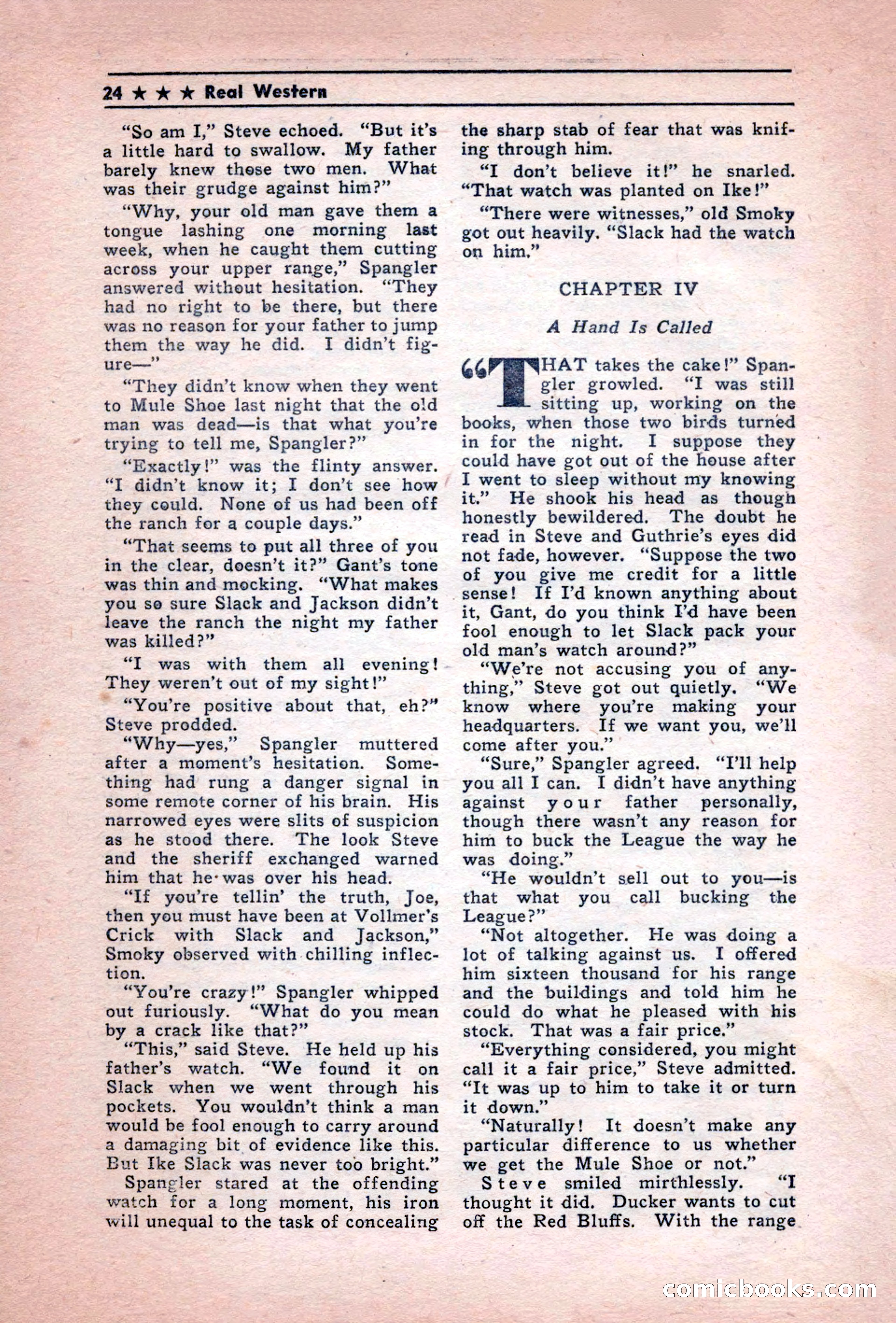 Real Western, December 1944 — page 24 of 116