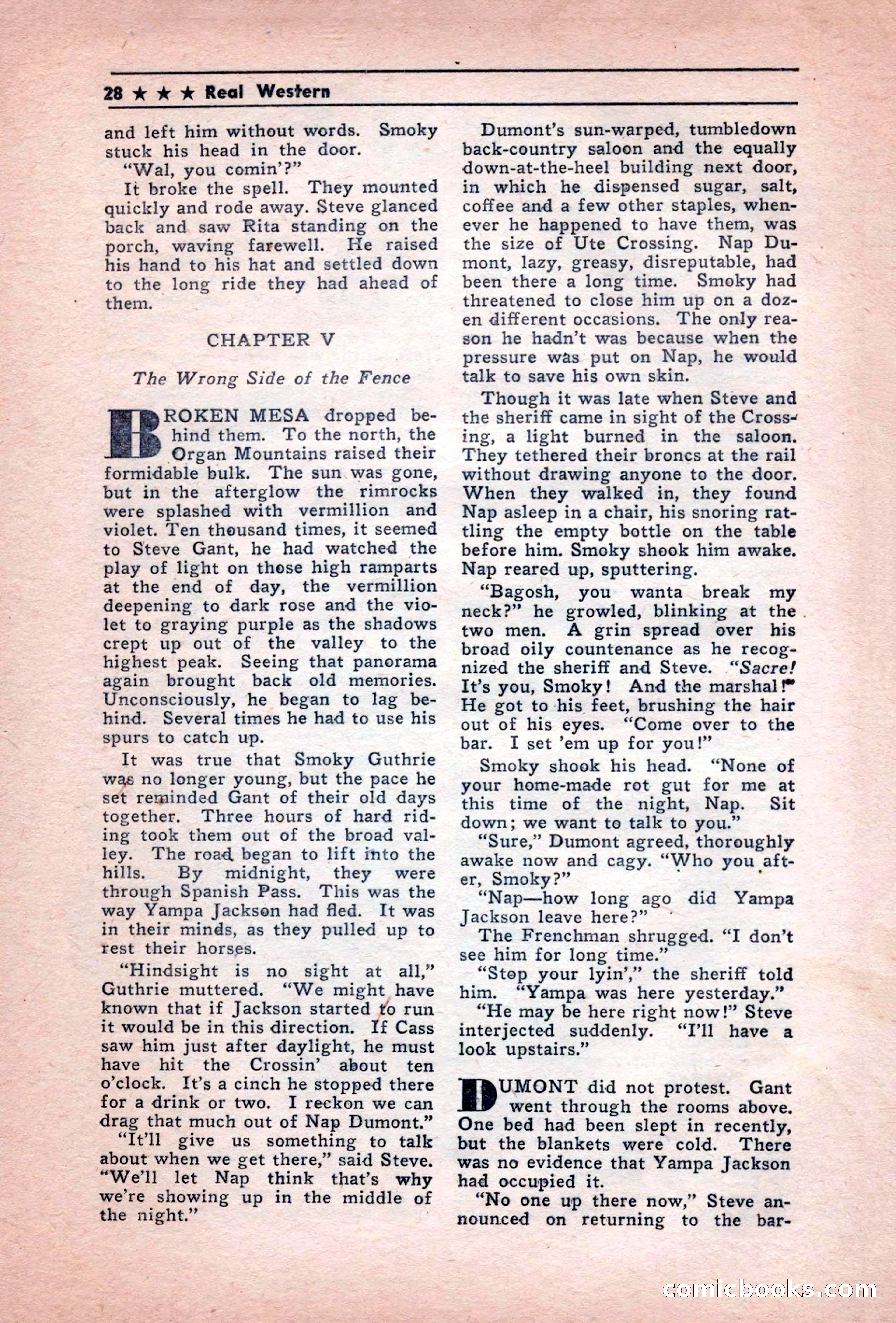 Real Western, December 1944 — page 28 of 116