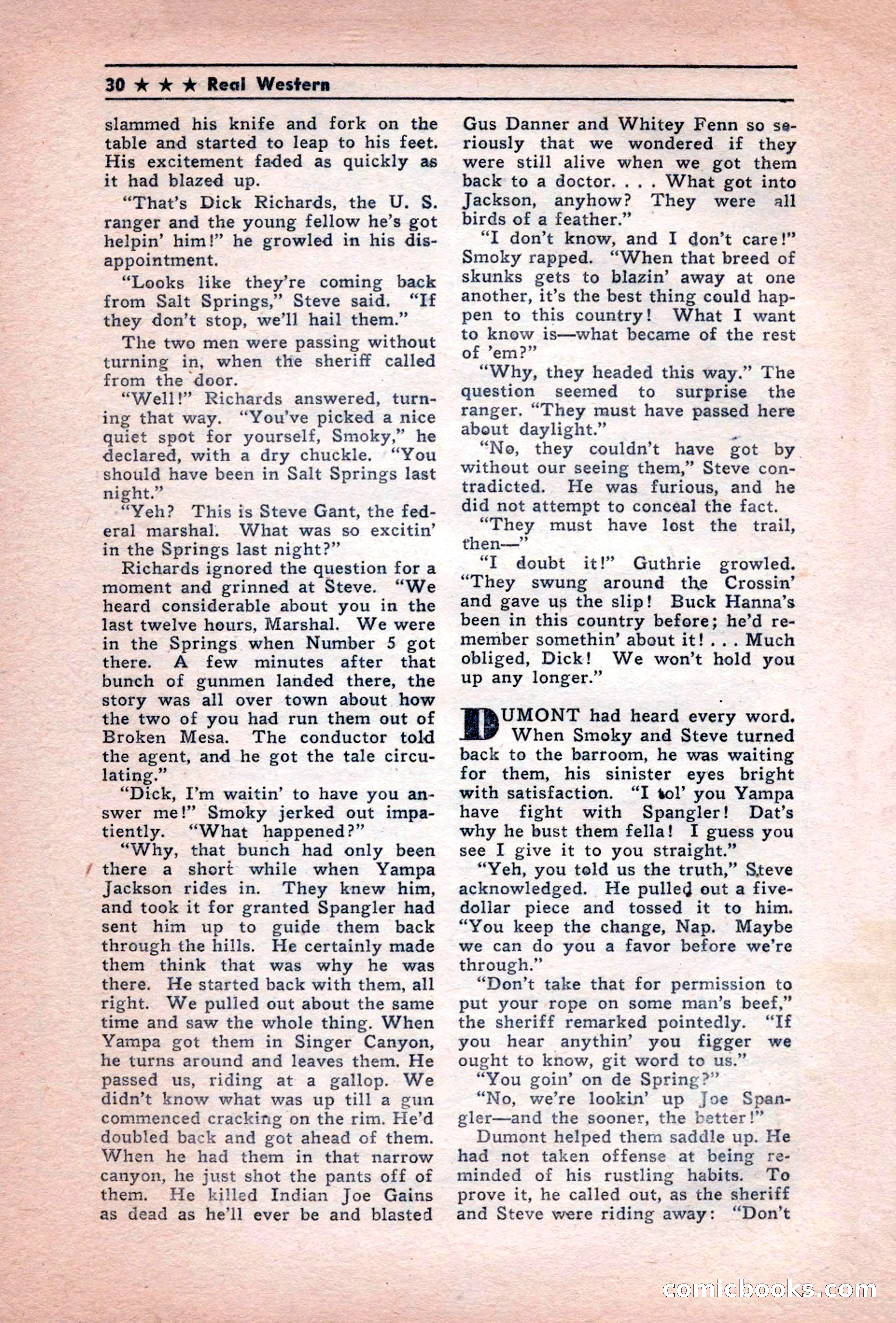 Real Western, December 1944 — page 30 of 116