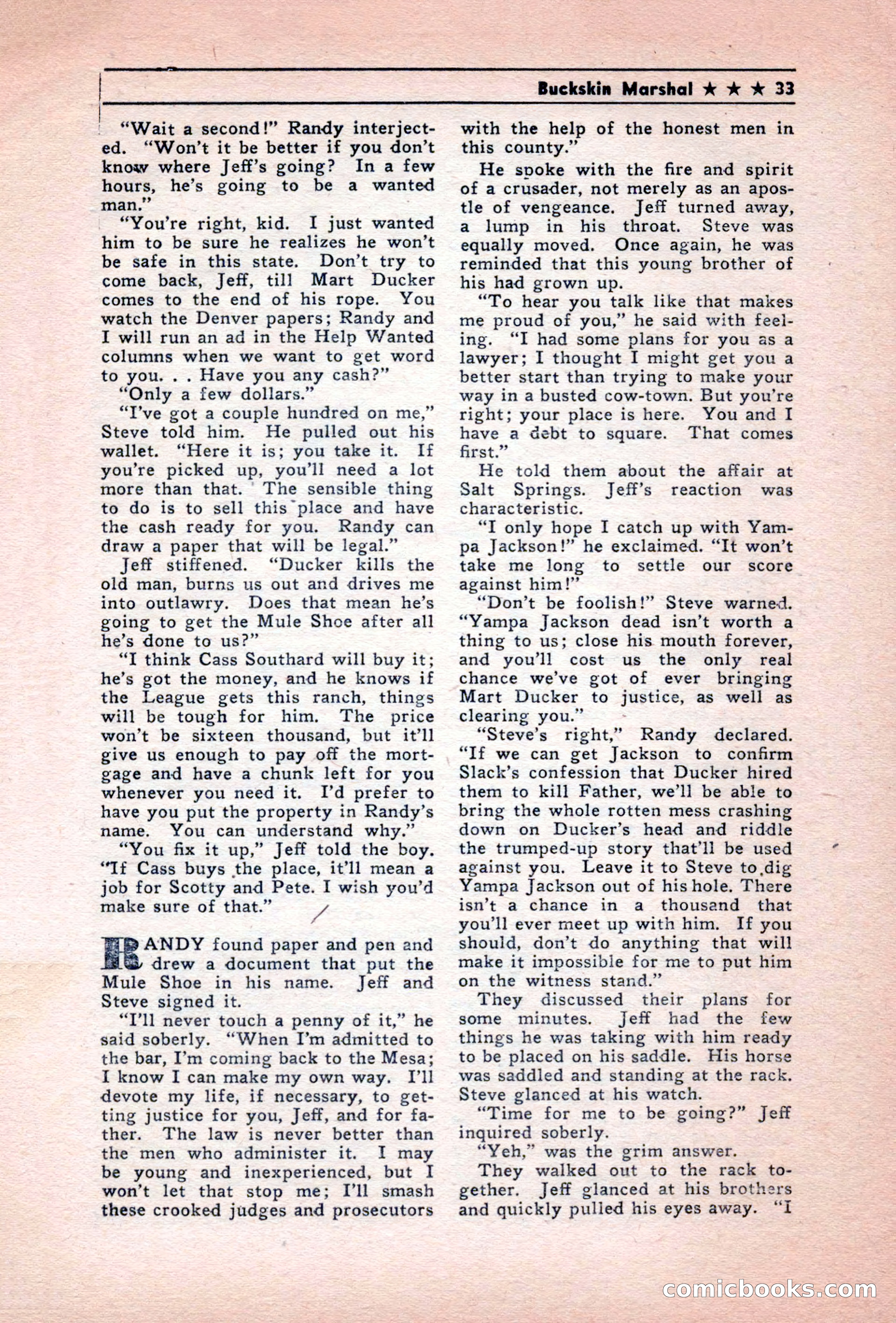 Real Western, December 1944 — page 33 of 116