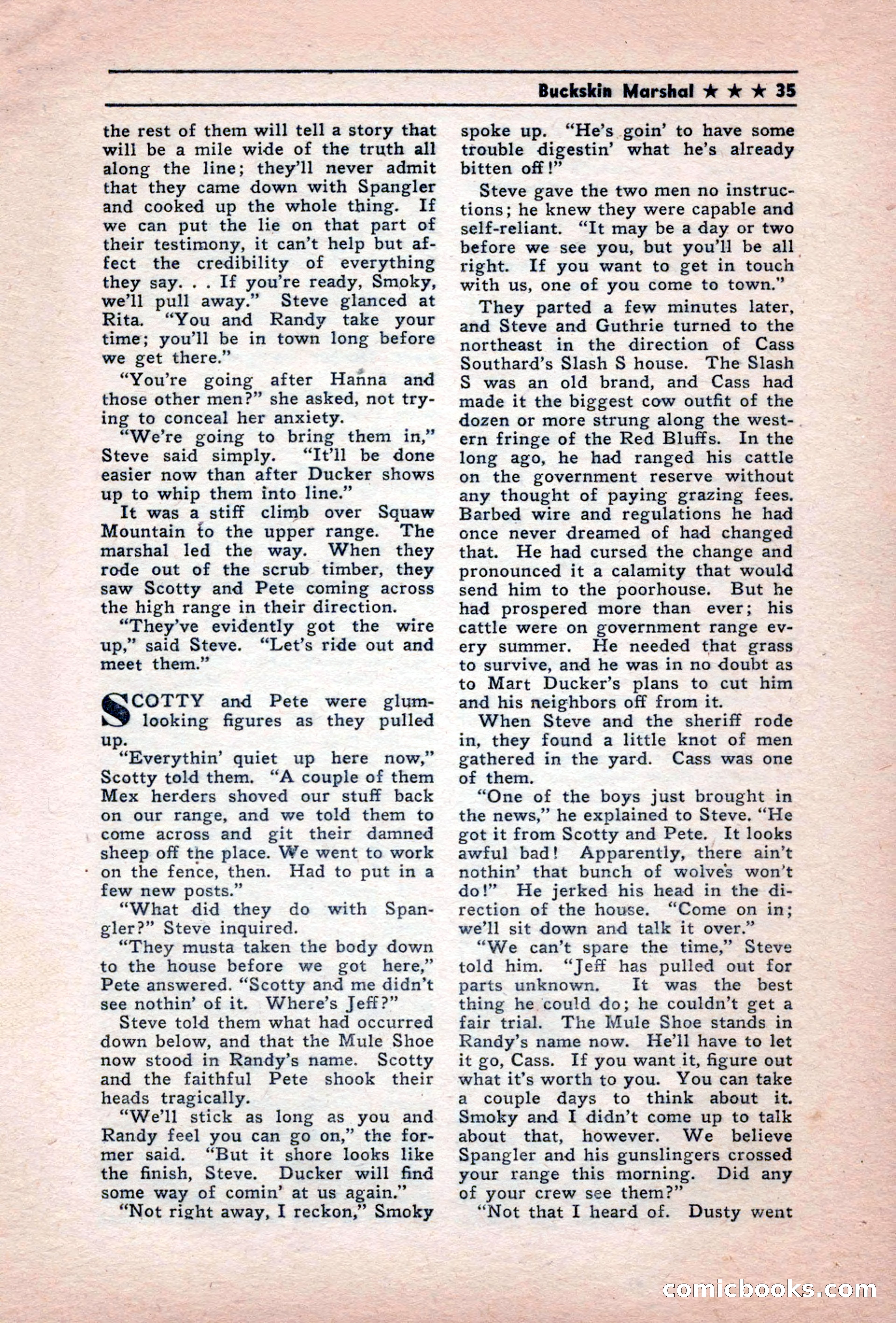 Real Western, December 1944 — page 35 of 116