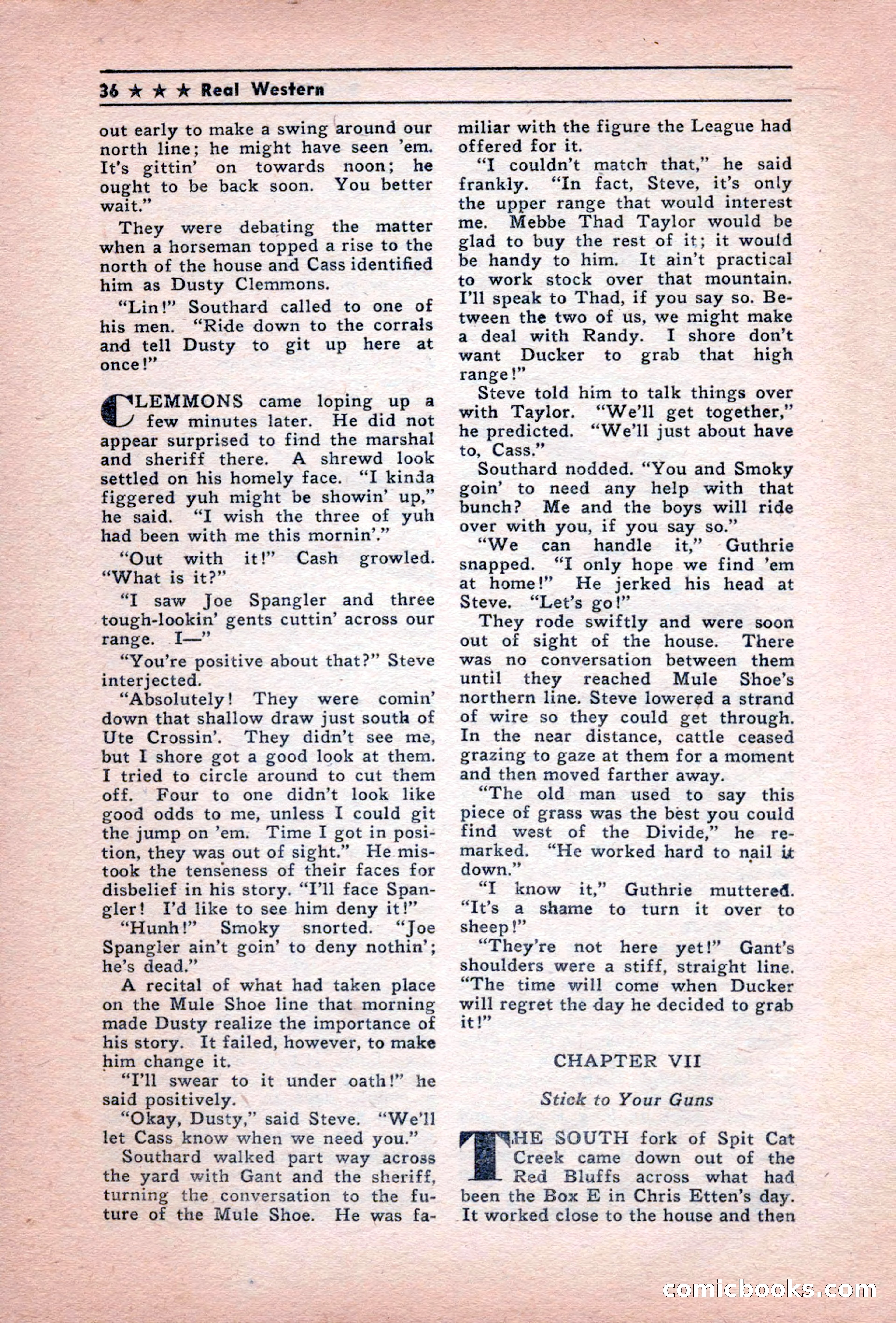 Real Western, December 1944 — page 36 of 116