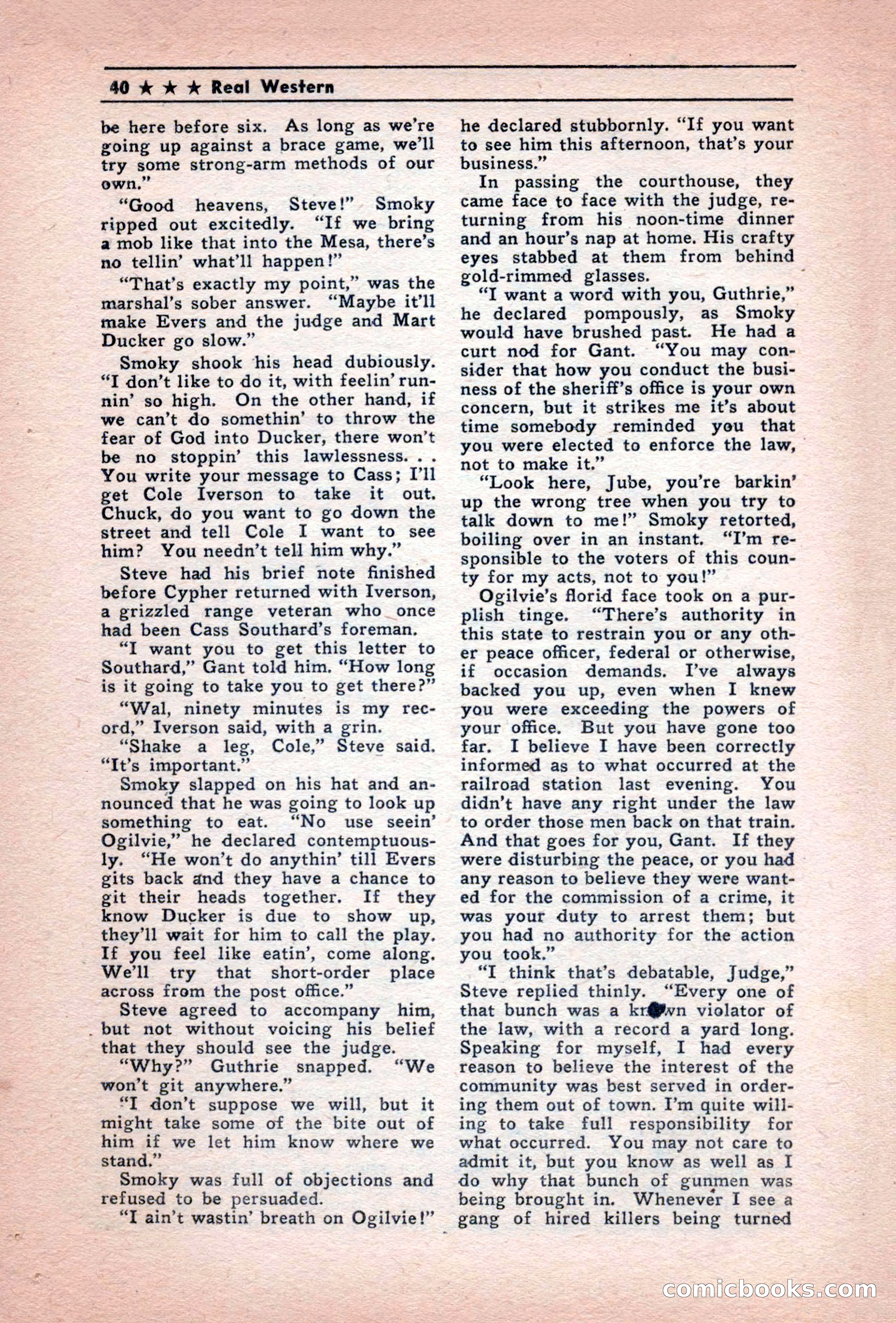 Real Western, December 1944 — page 40 of 116