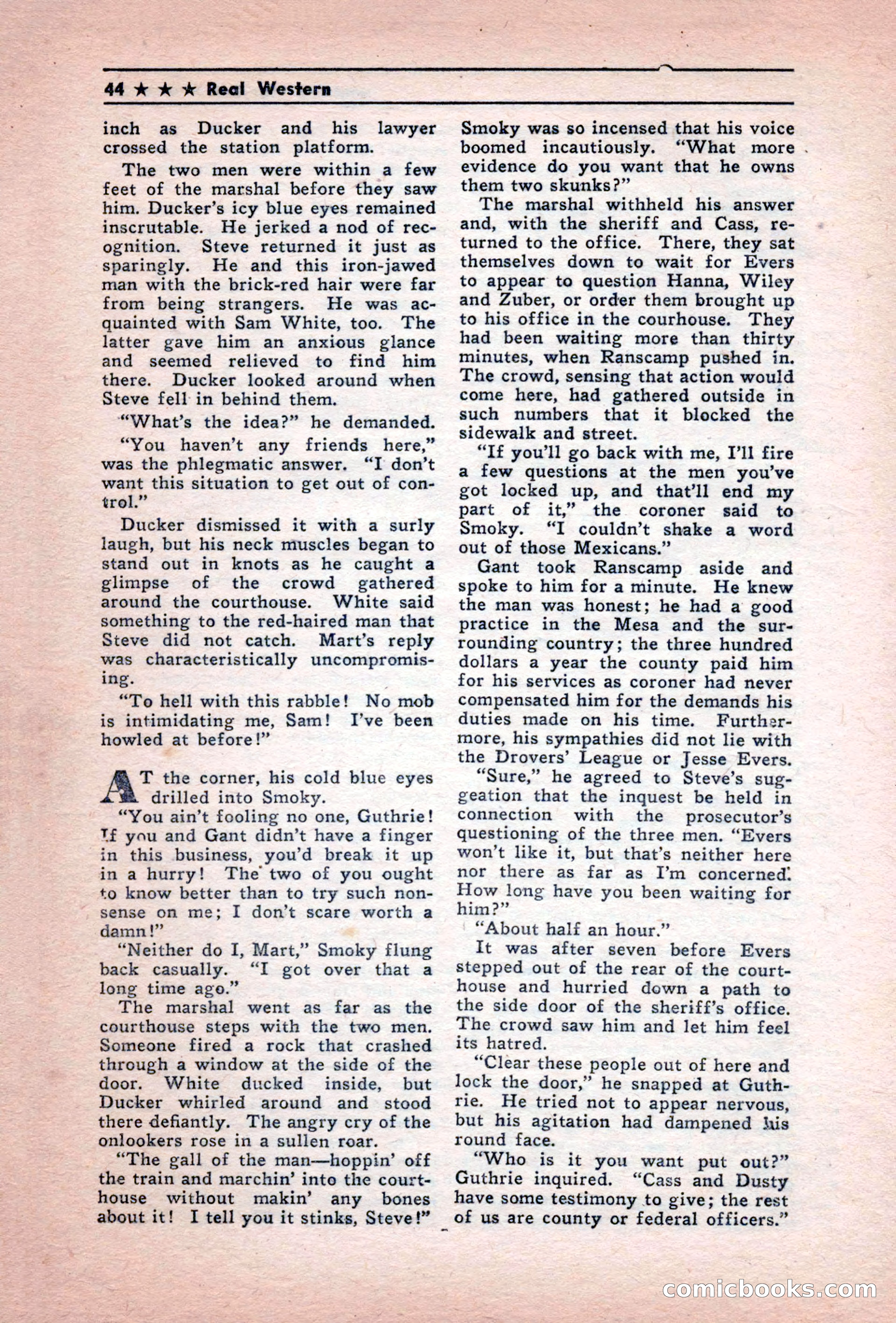 Real Western, December 1944 — page 44 of 116
