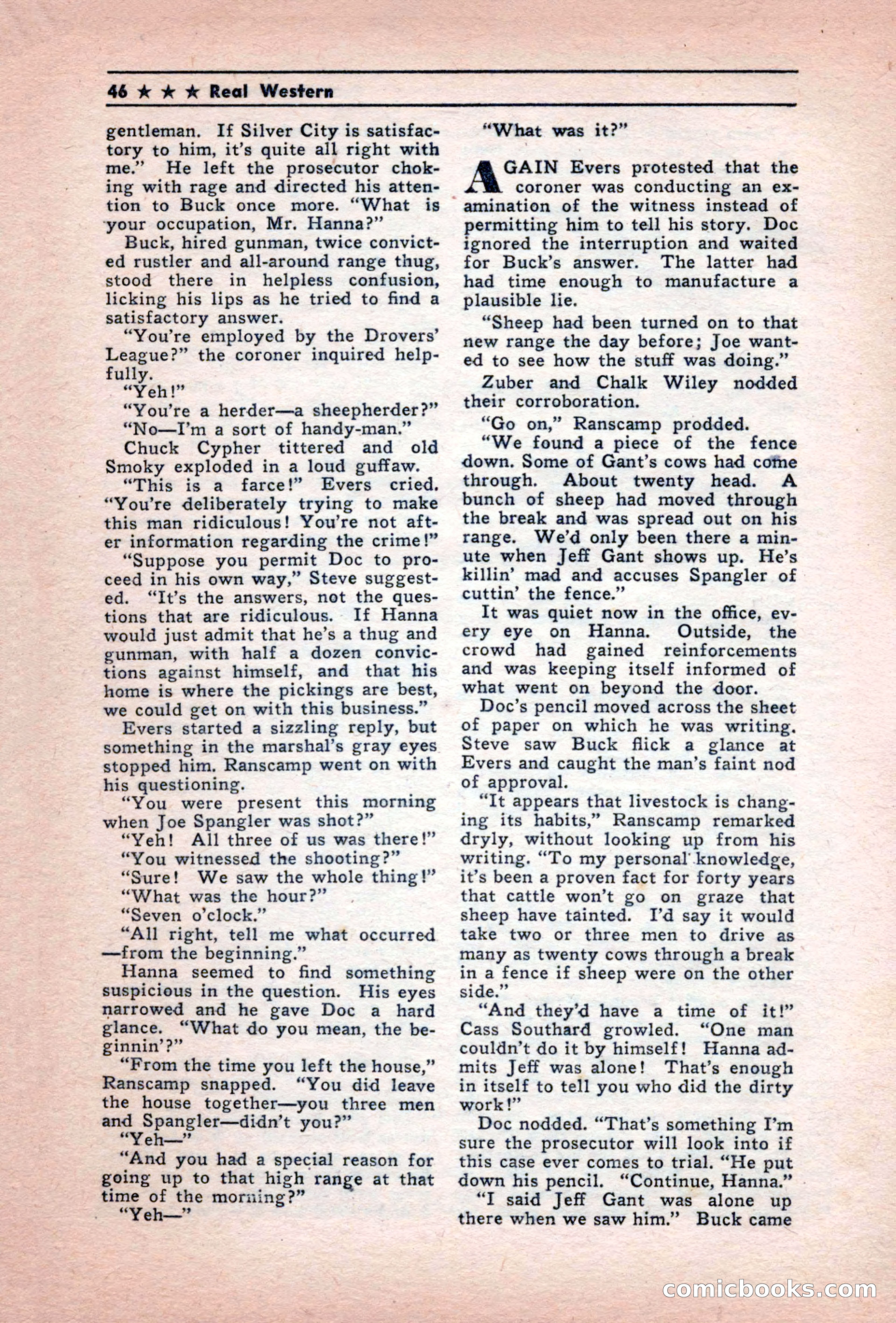 Real Western, December 1944 — page 46 of 116