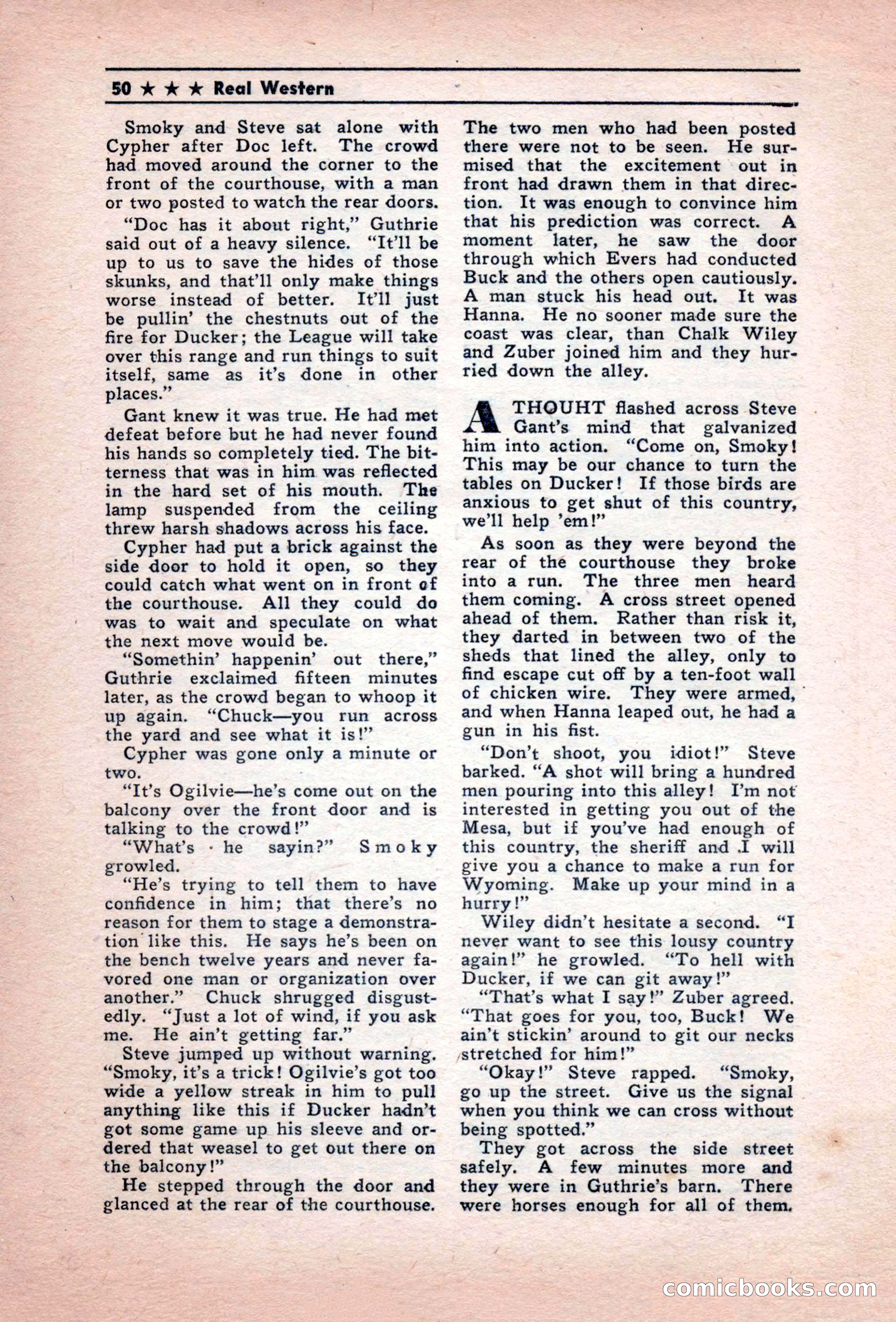 Real Western, December 1944 — page 50 of 116