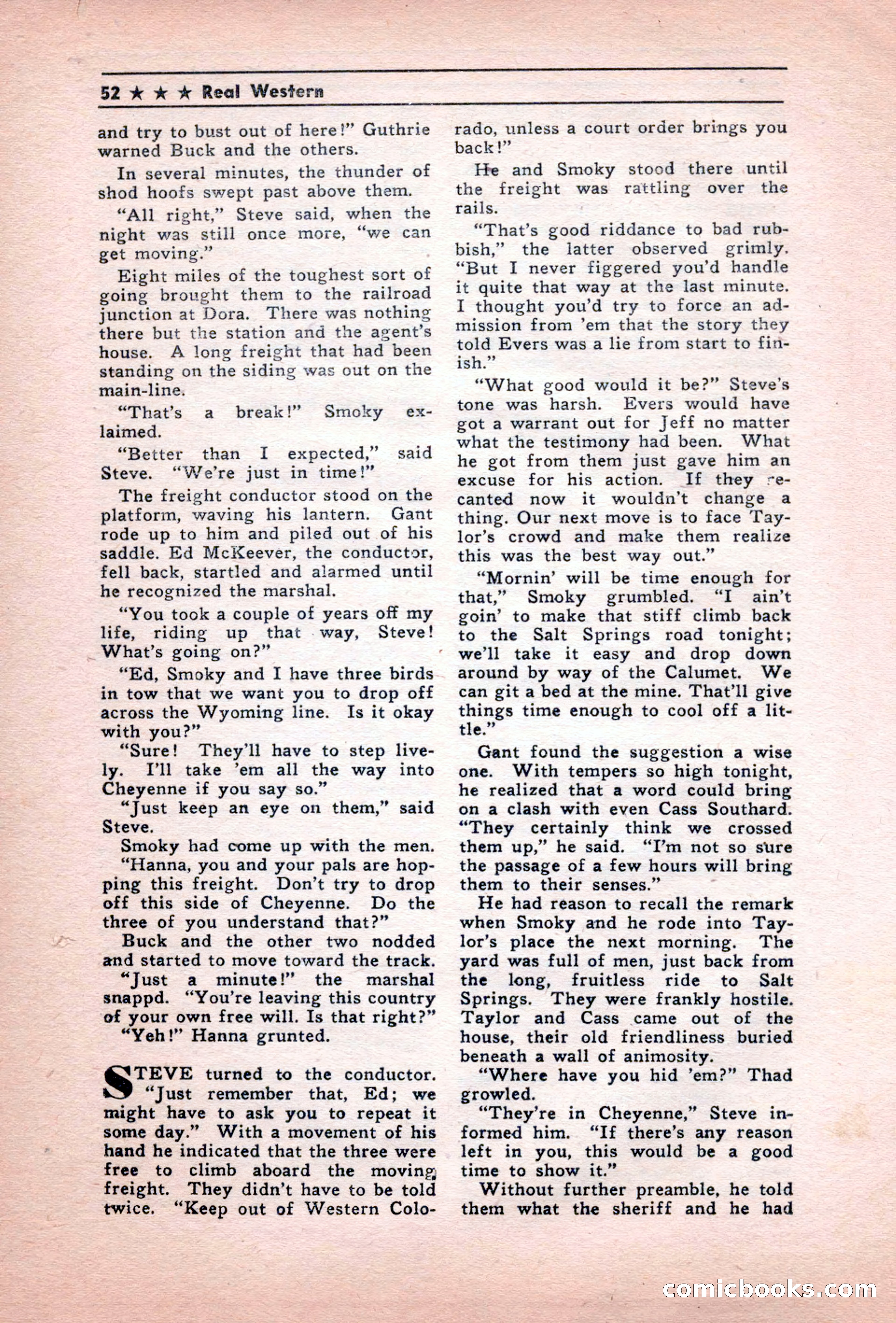 Real Western, December 1944 — page 52 of 116