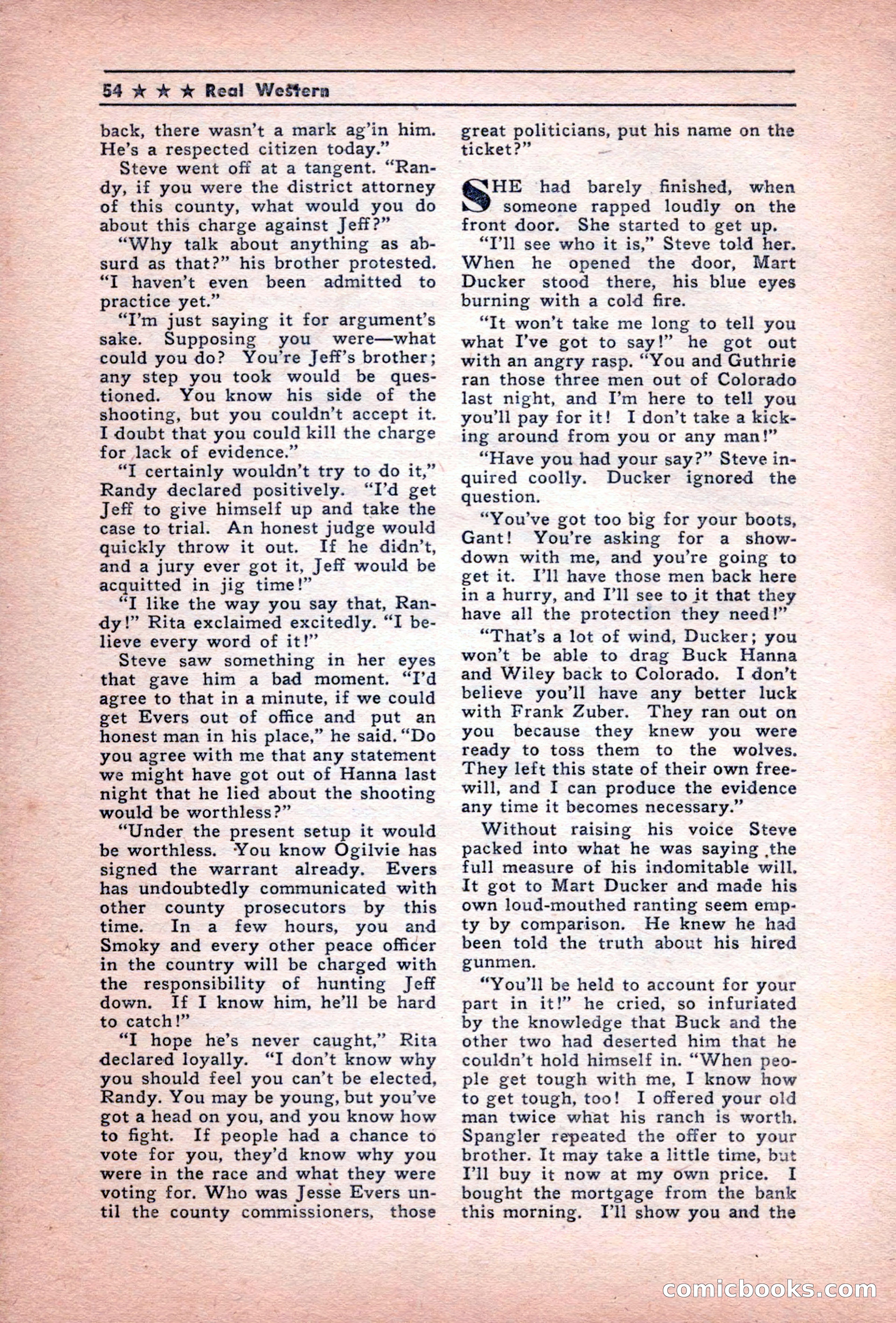 Real Western, December 1944 — page 54 of 116
