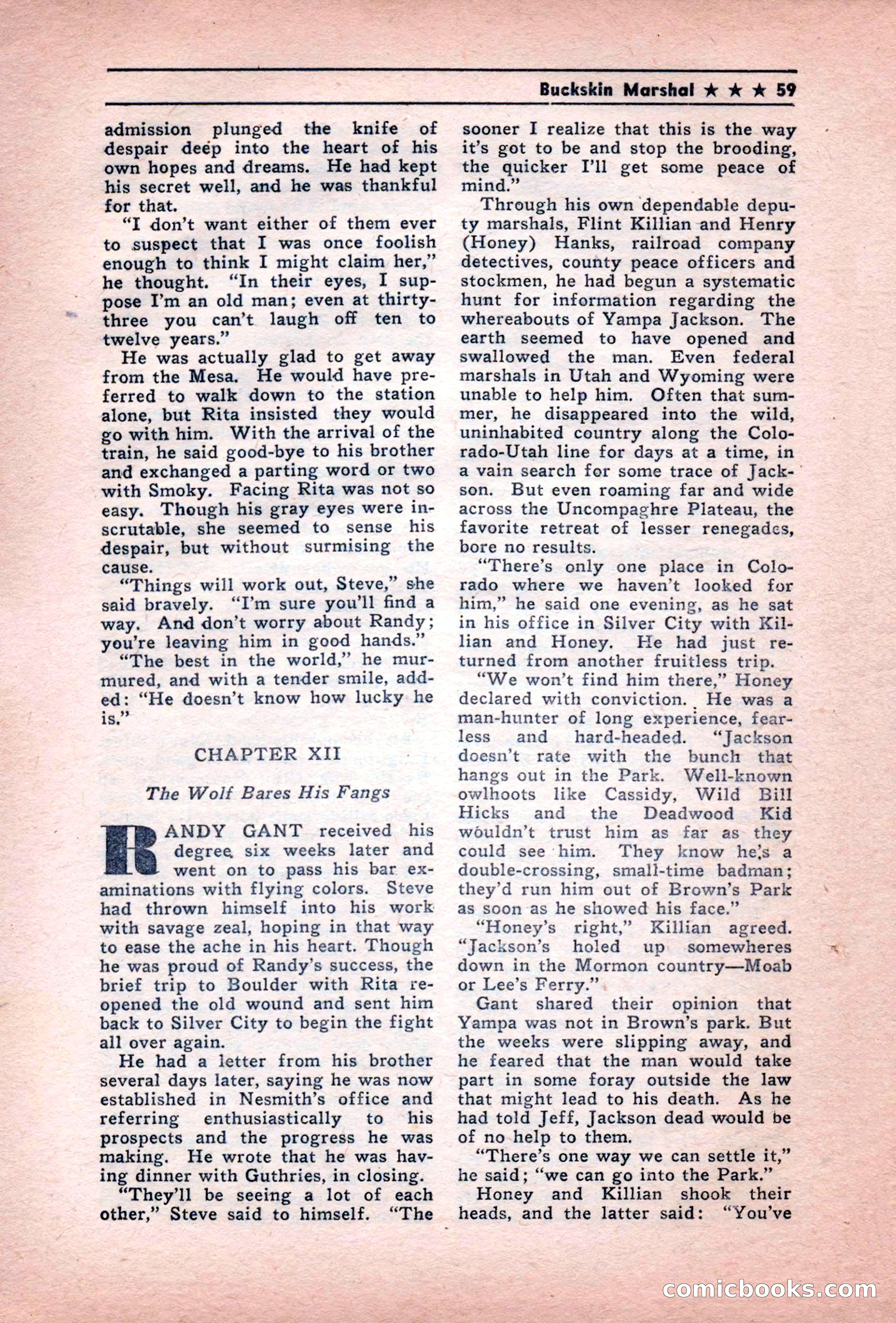 Real Western, December 1944 — page 59 of 116