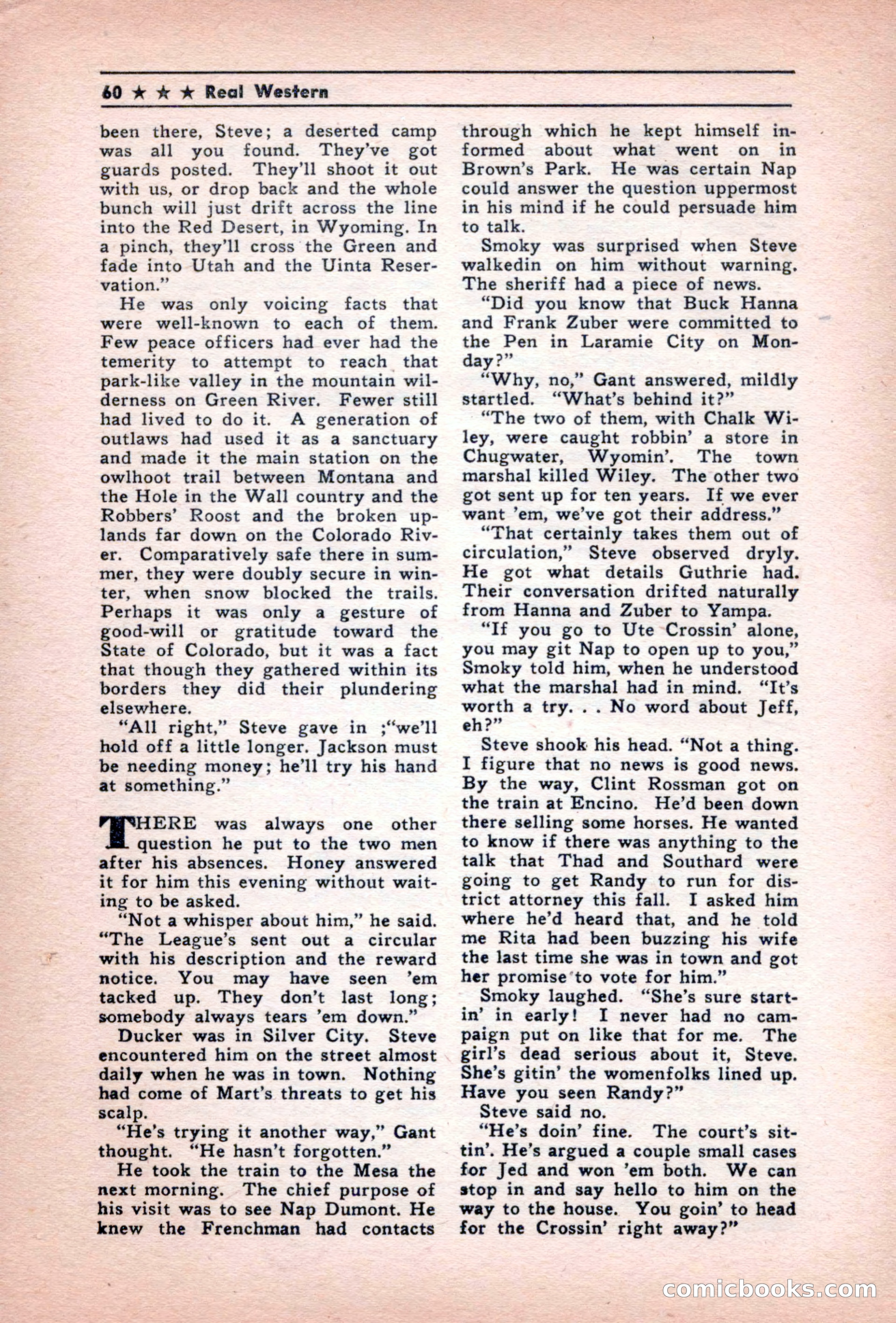 Real Western, December 1944 — page 60 of 116