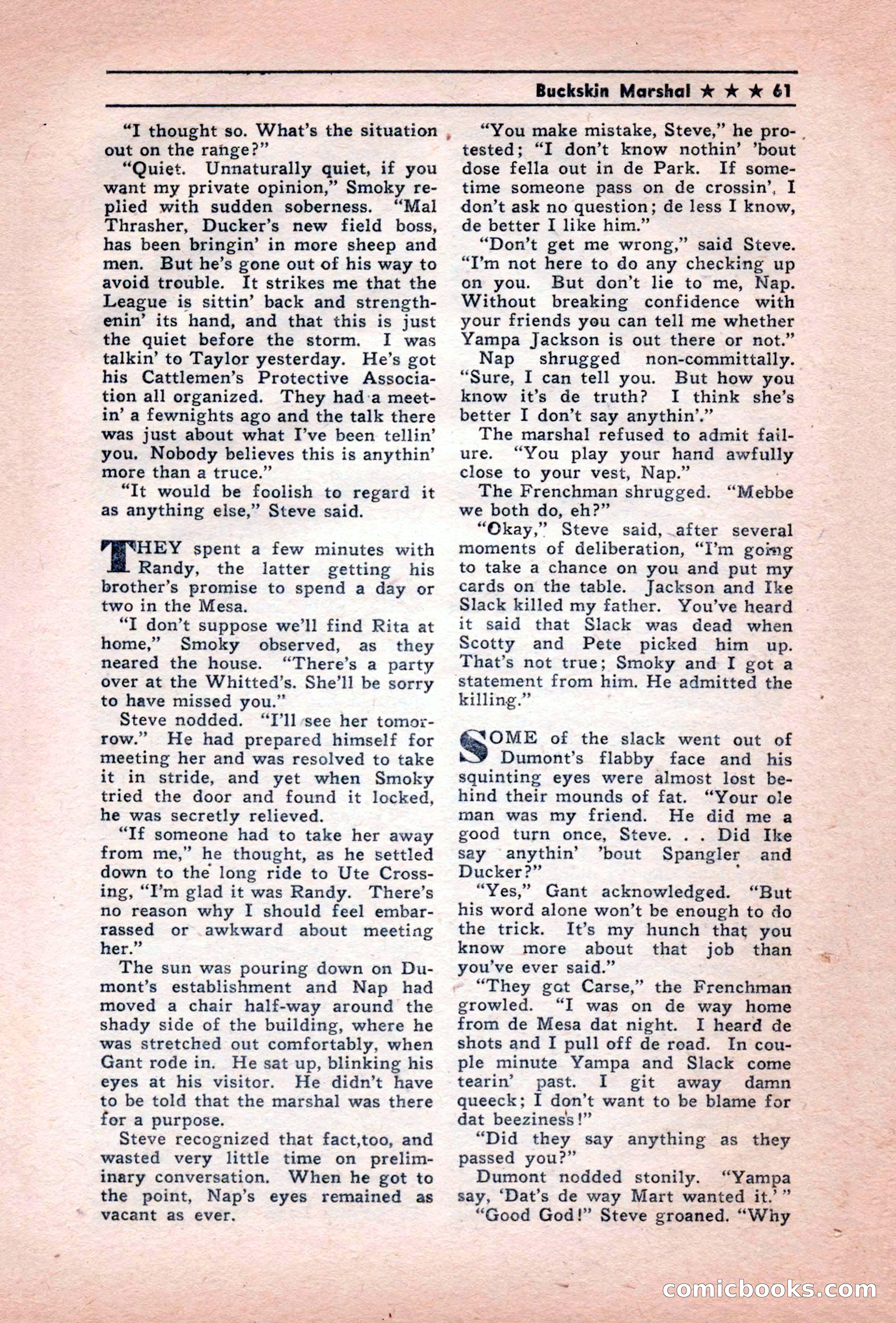 Real Western, December 1944 — page 61 of 116