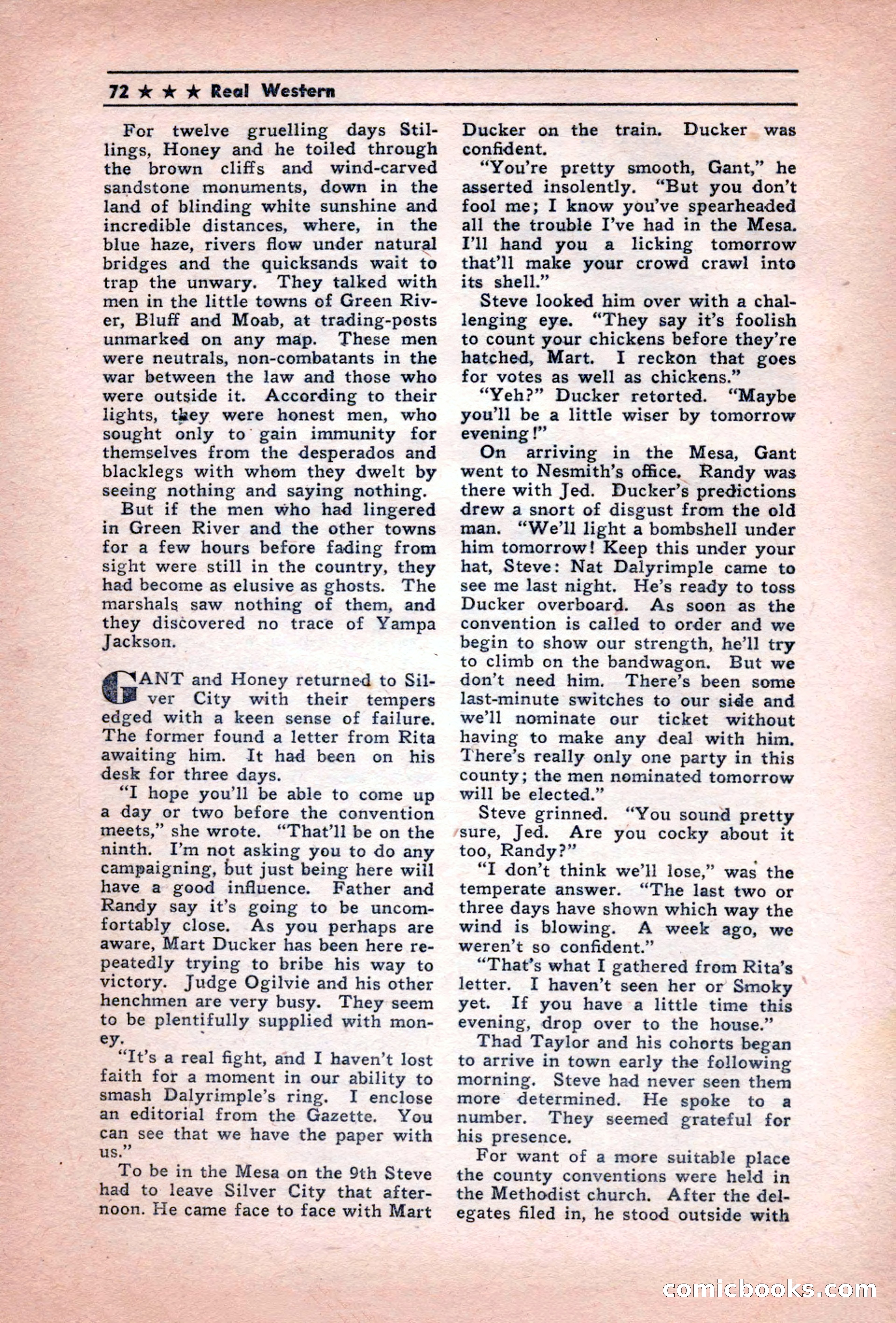 Real Western, December 1944 — page 72 of 116