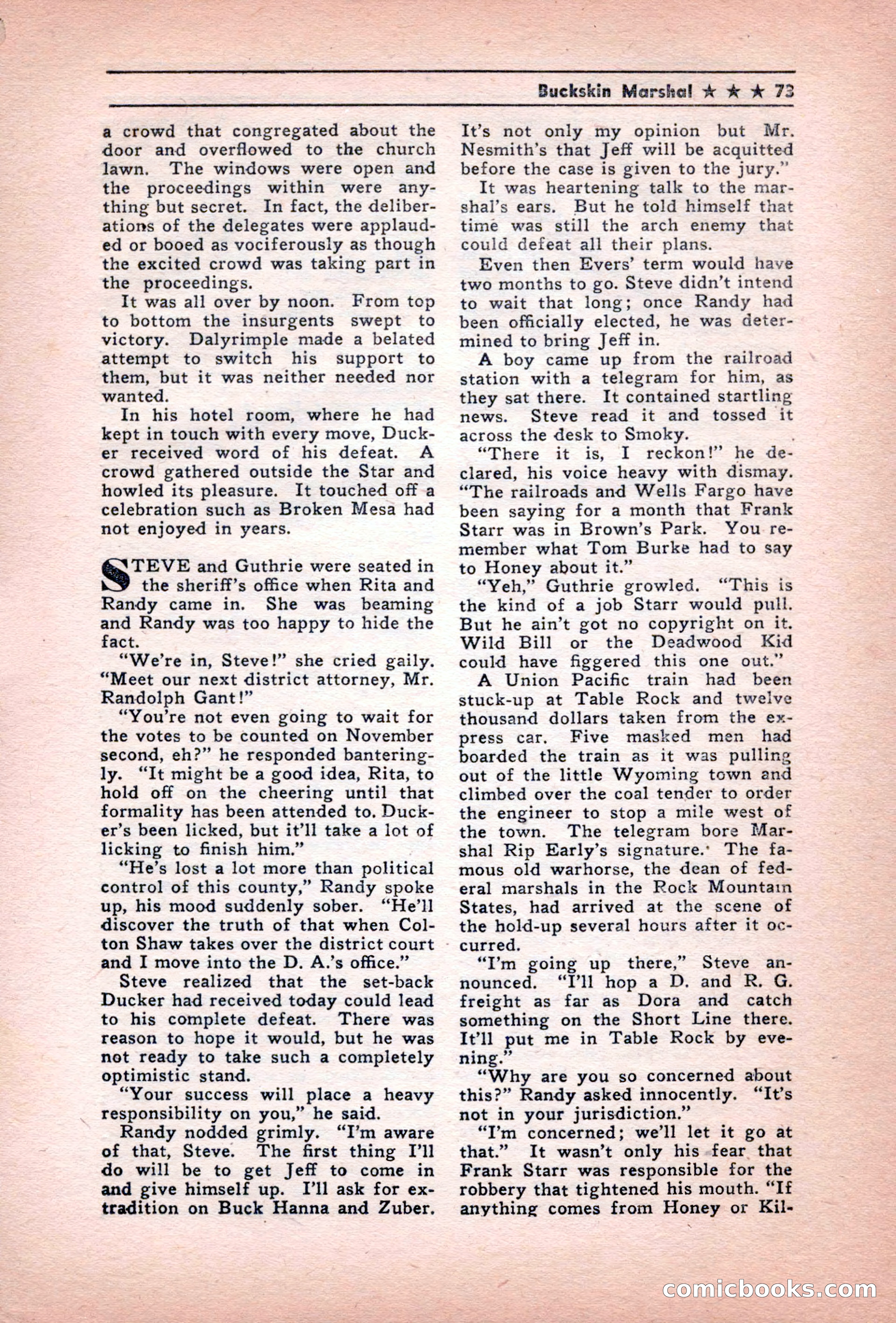 Real Western, December 1944 — page 73 of 116