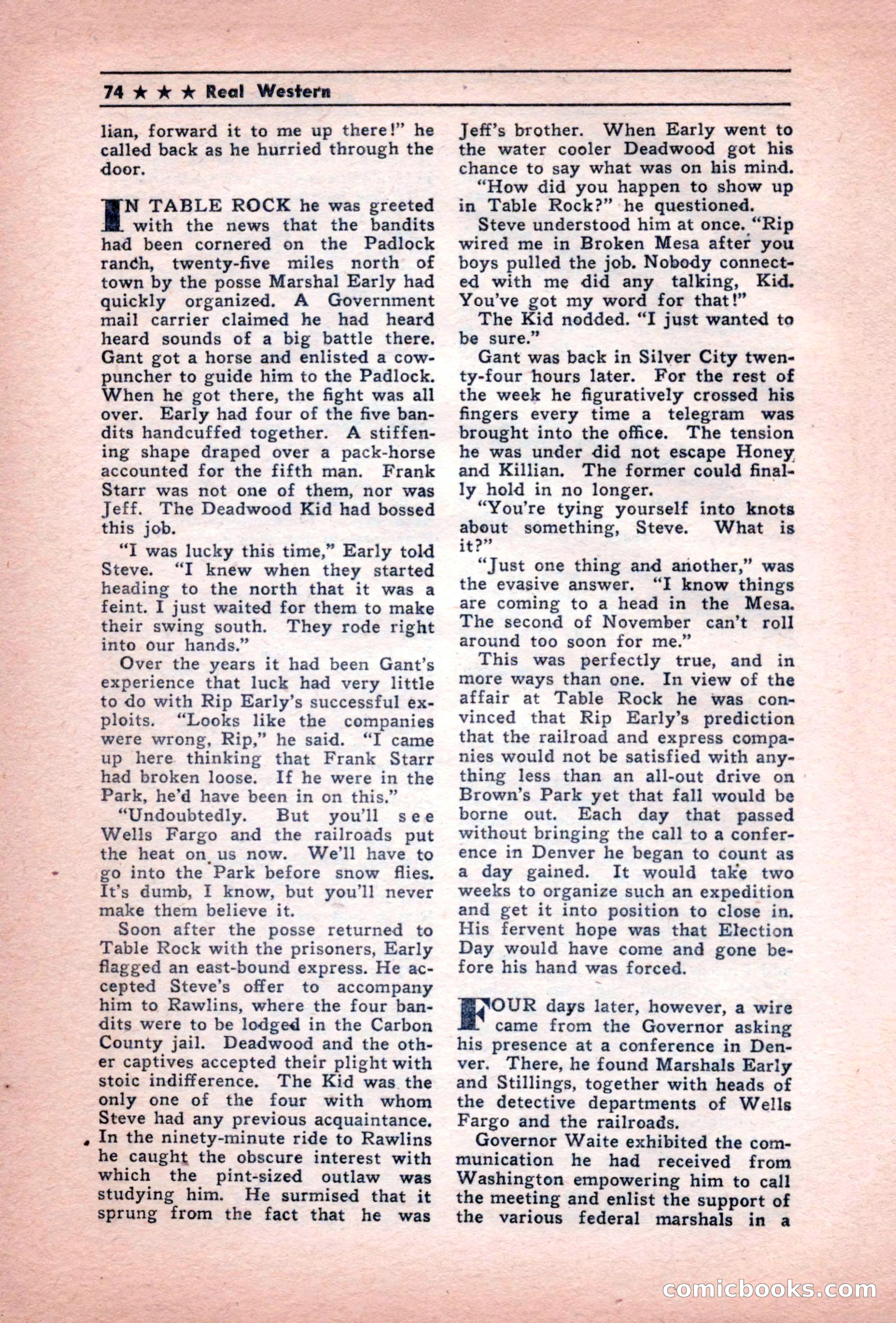 Real Western, December 1944 — page 74 of 116