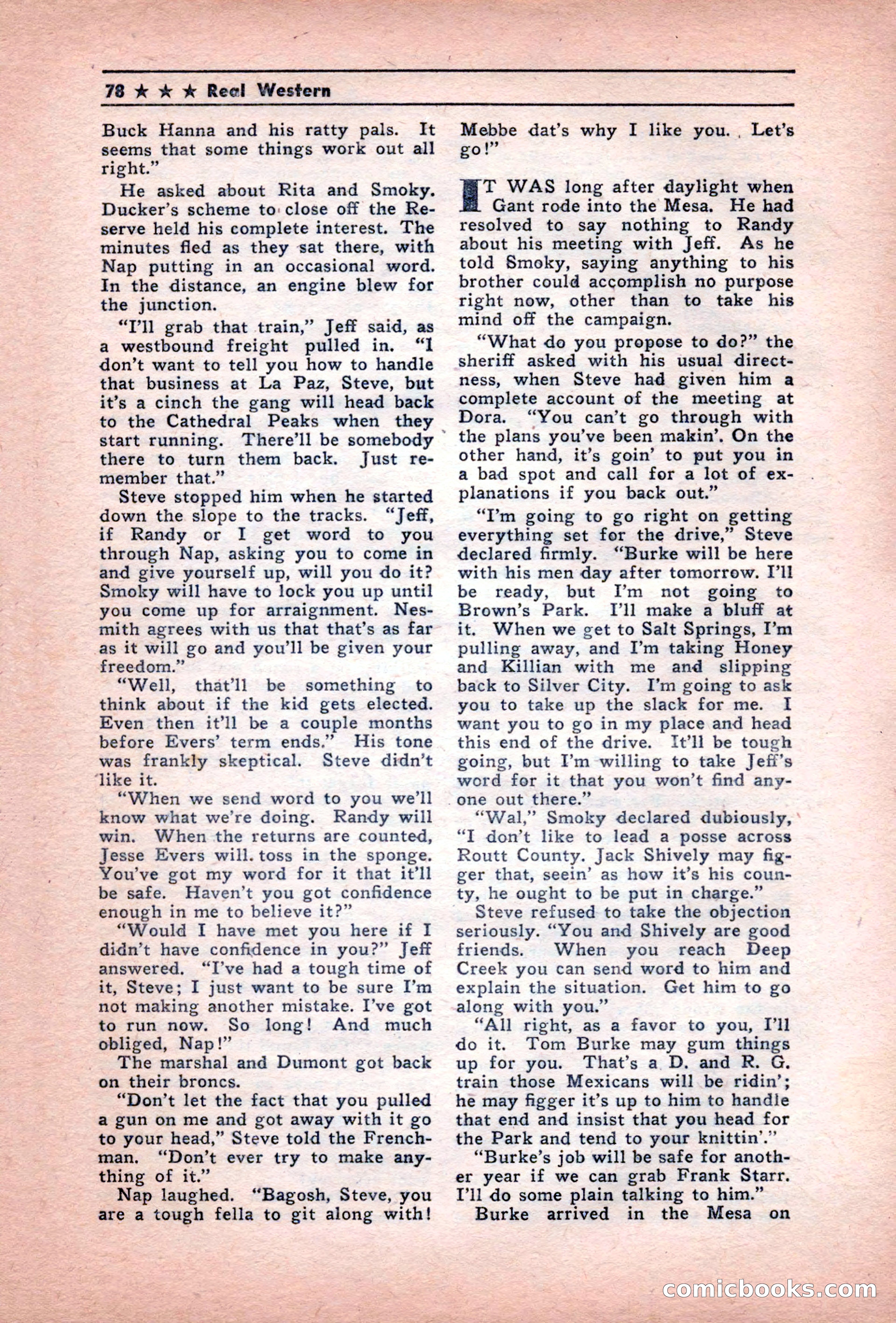 Real Western, December 1944 — page 78 of 116