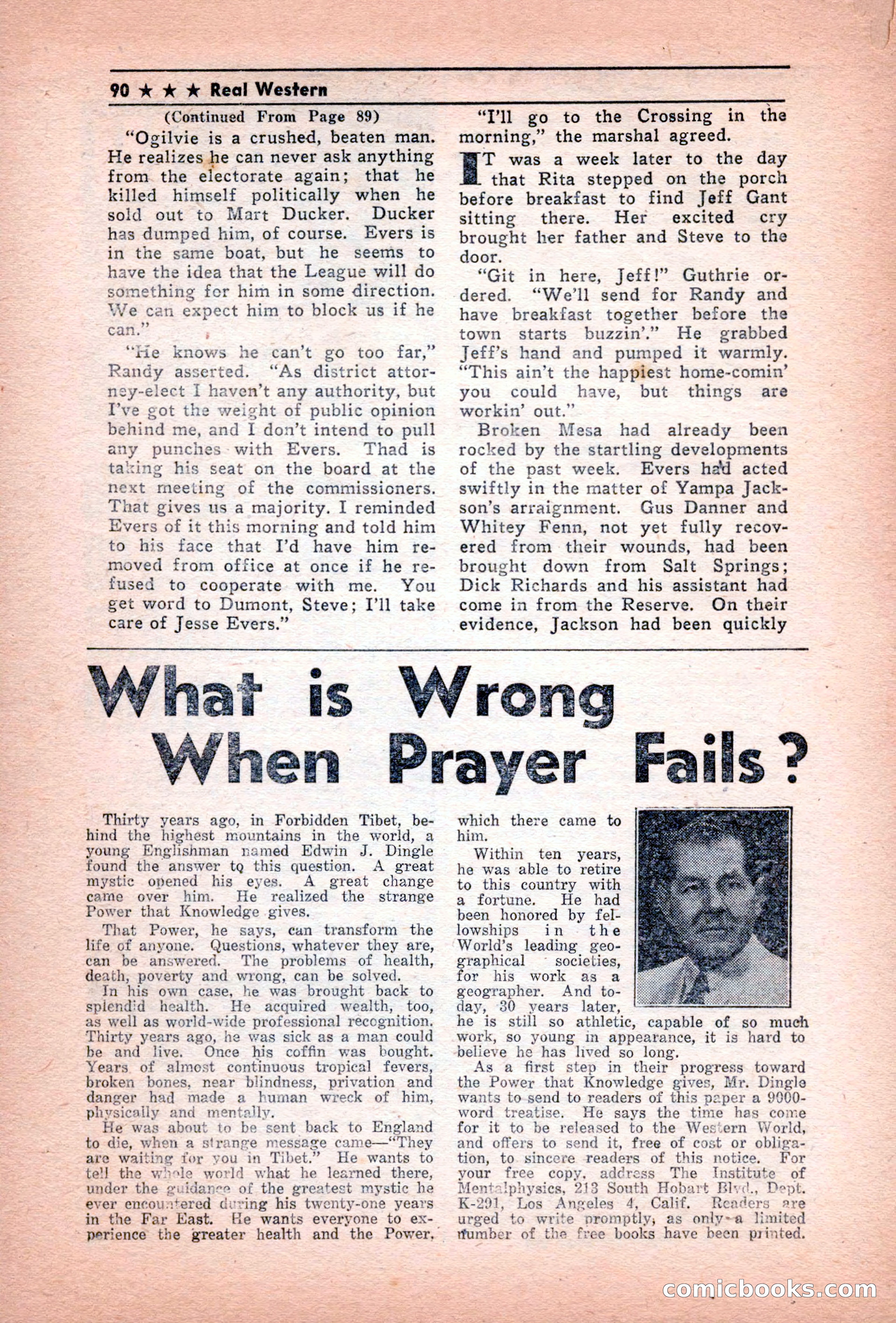 Real Western, December 1944 — page 90 of 116