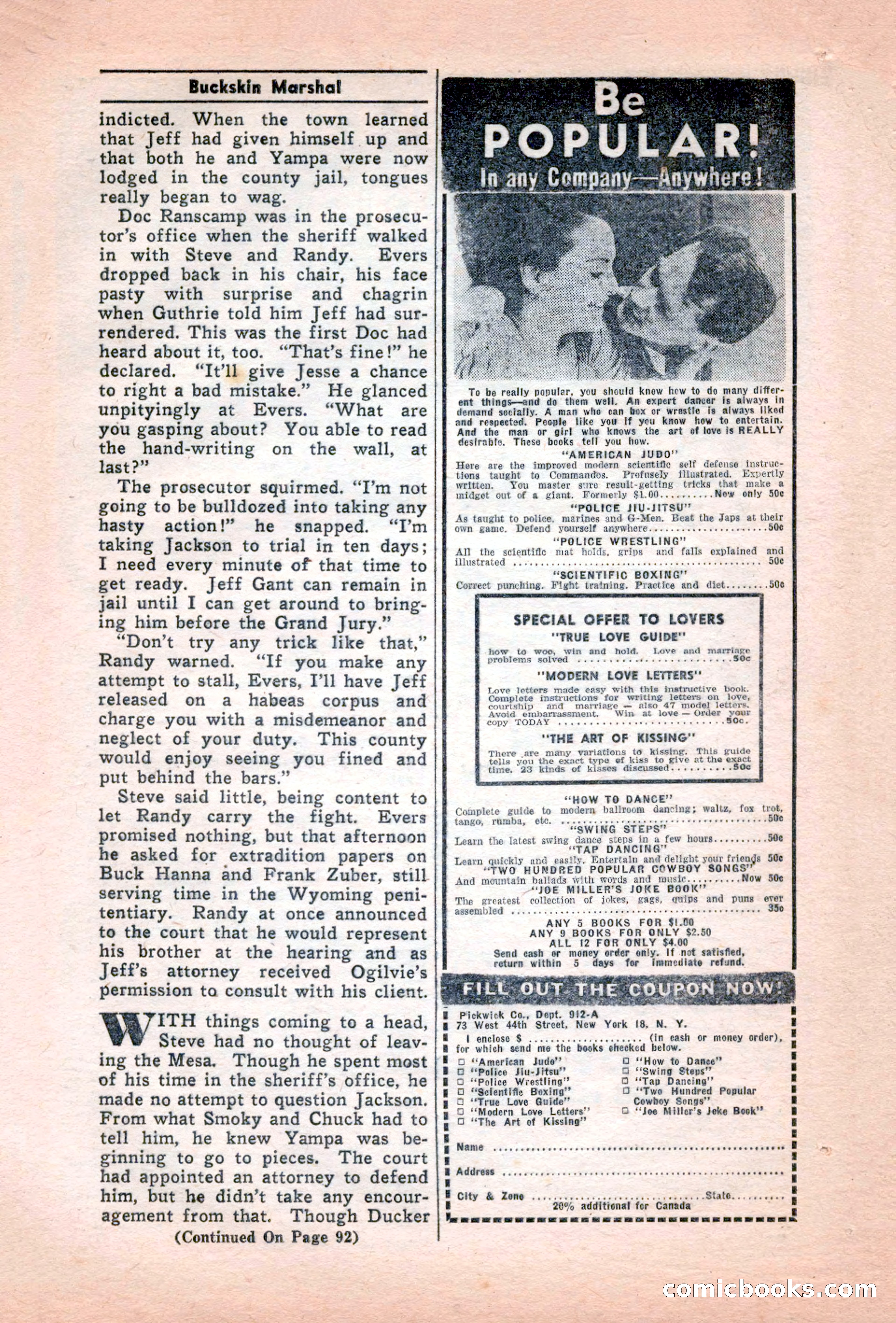 Real Western, December 1944 — page 91 of 116
