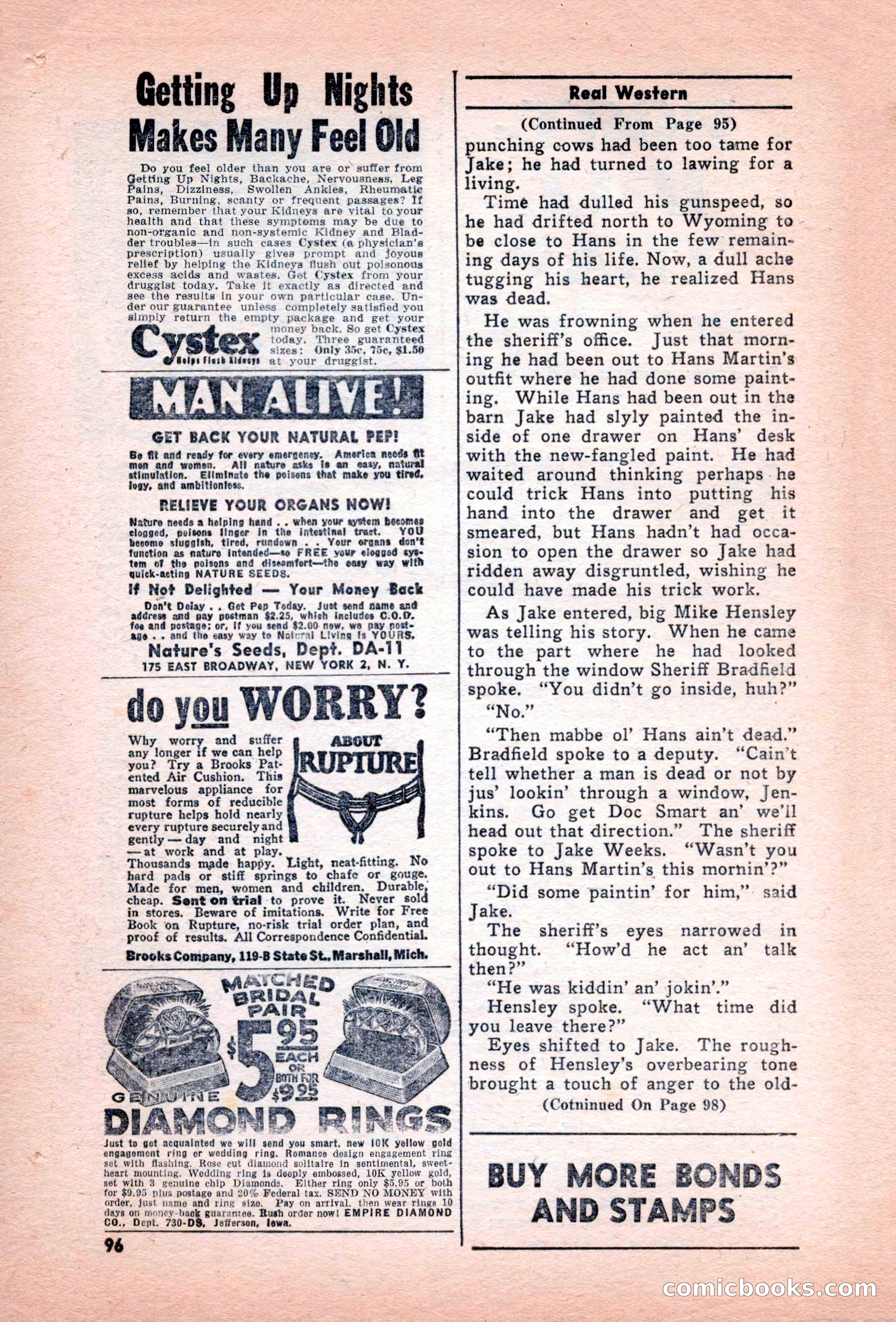 Real Western, December 1944 — page 96 of 116