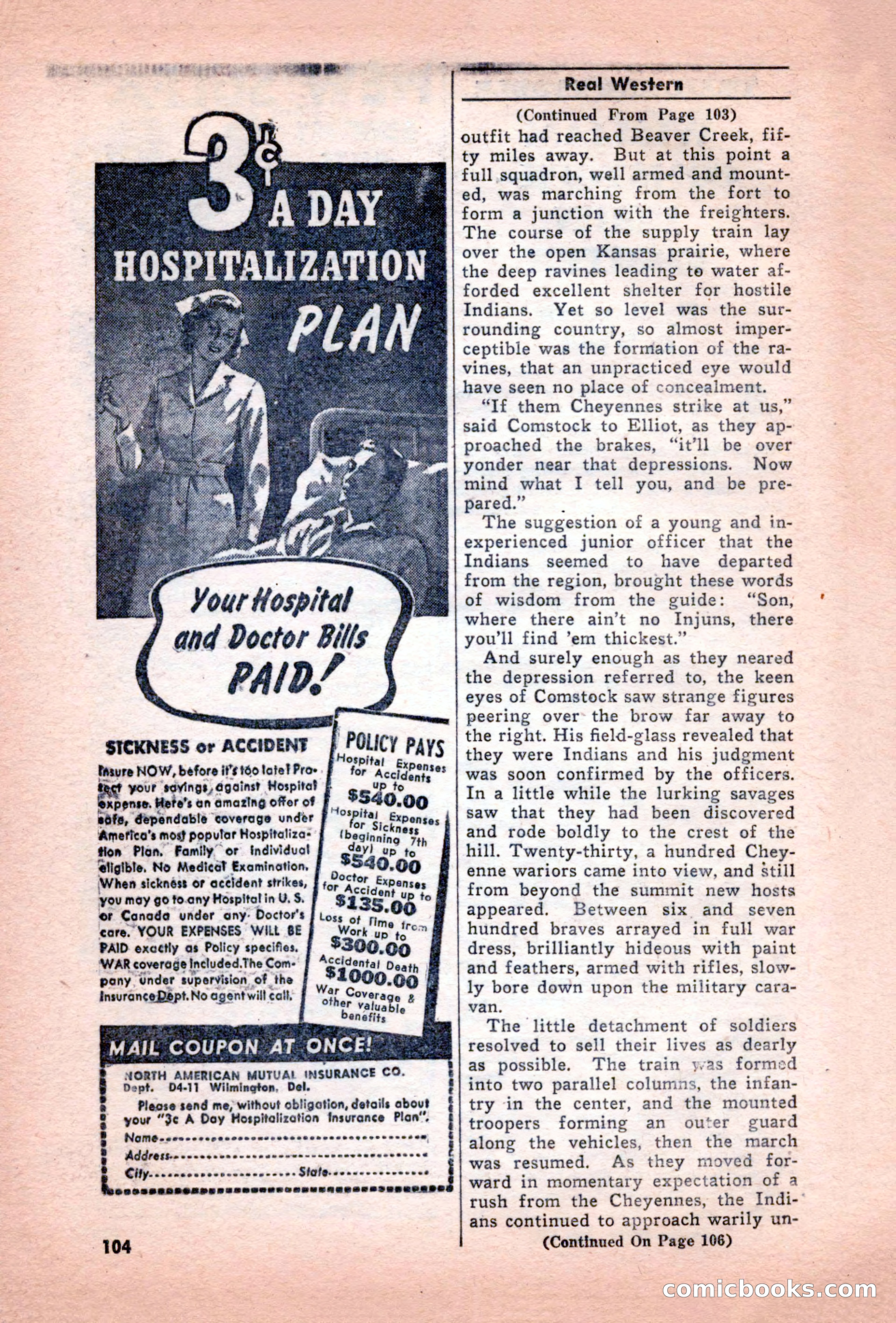 Real Western, December 1944 — page 104 of 116