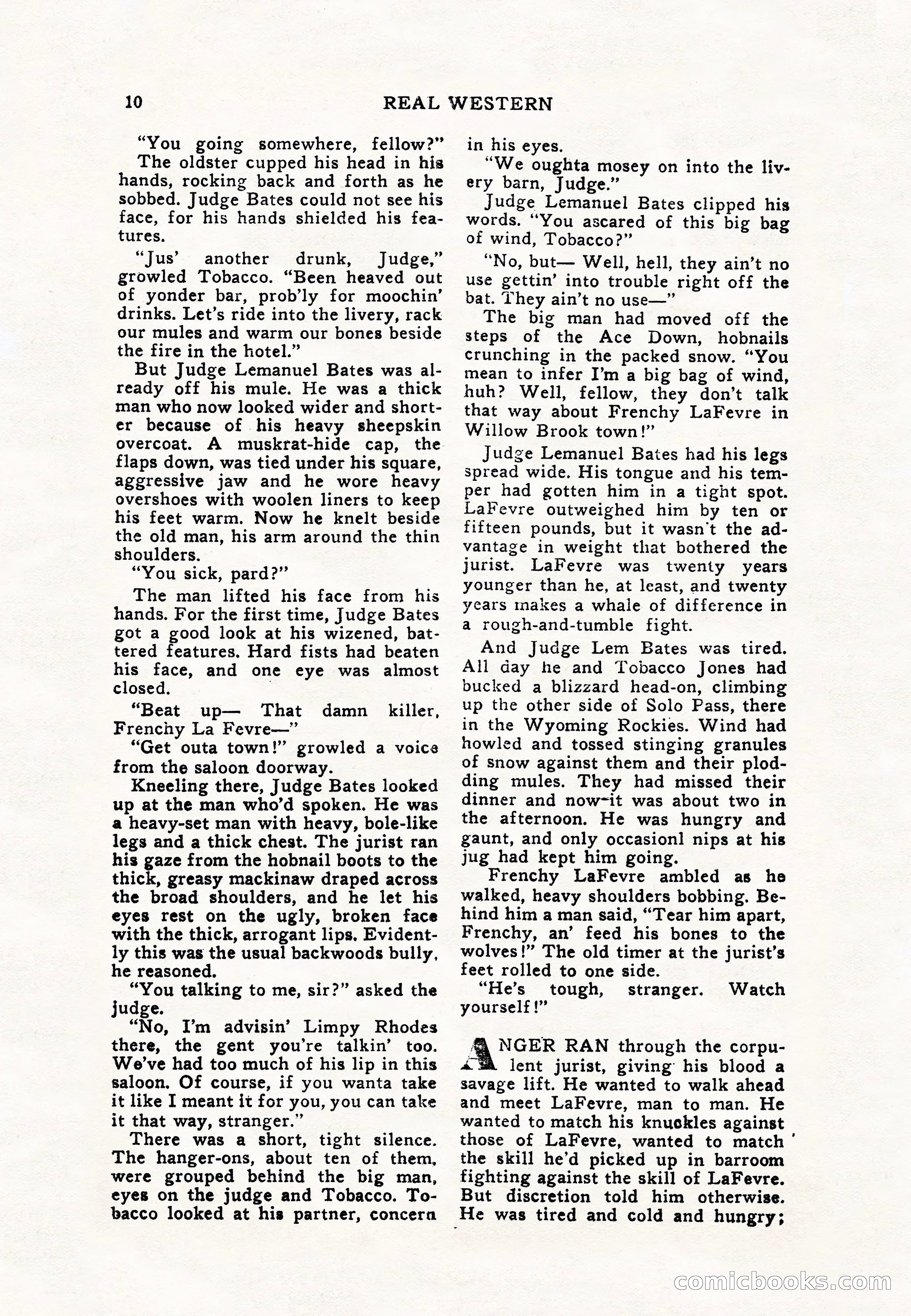 Real Western, January 1948 — page 10 of 116