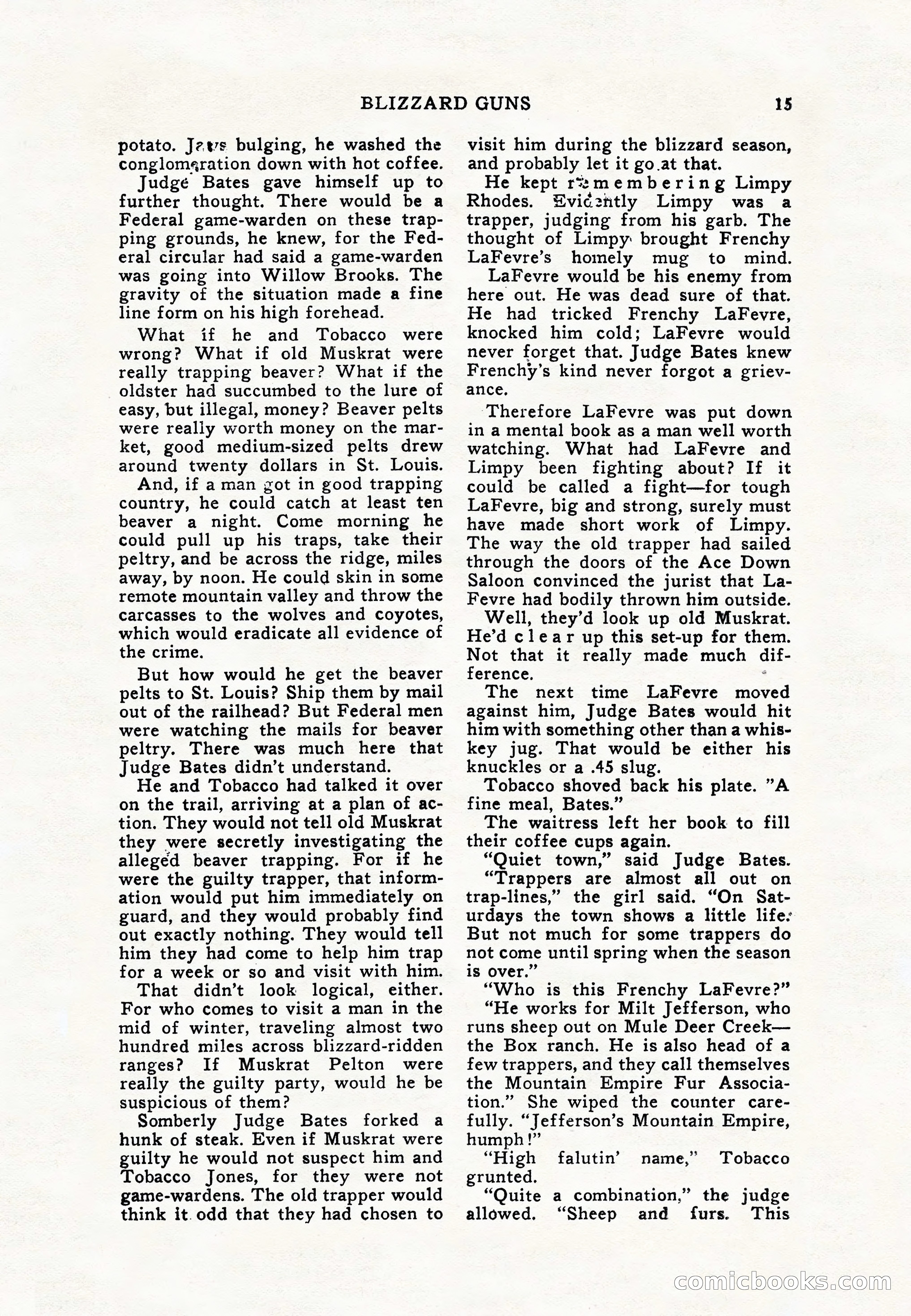 Real Western, January 1948 — page 15 of 116