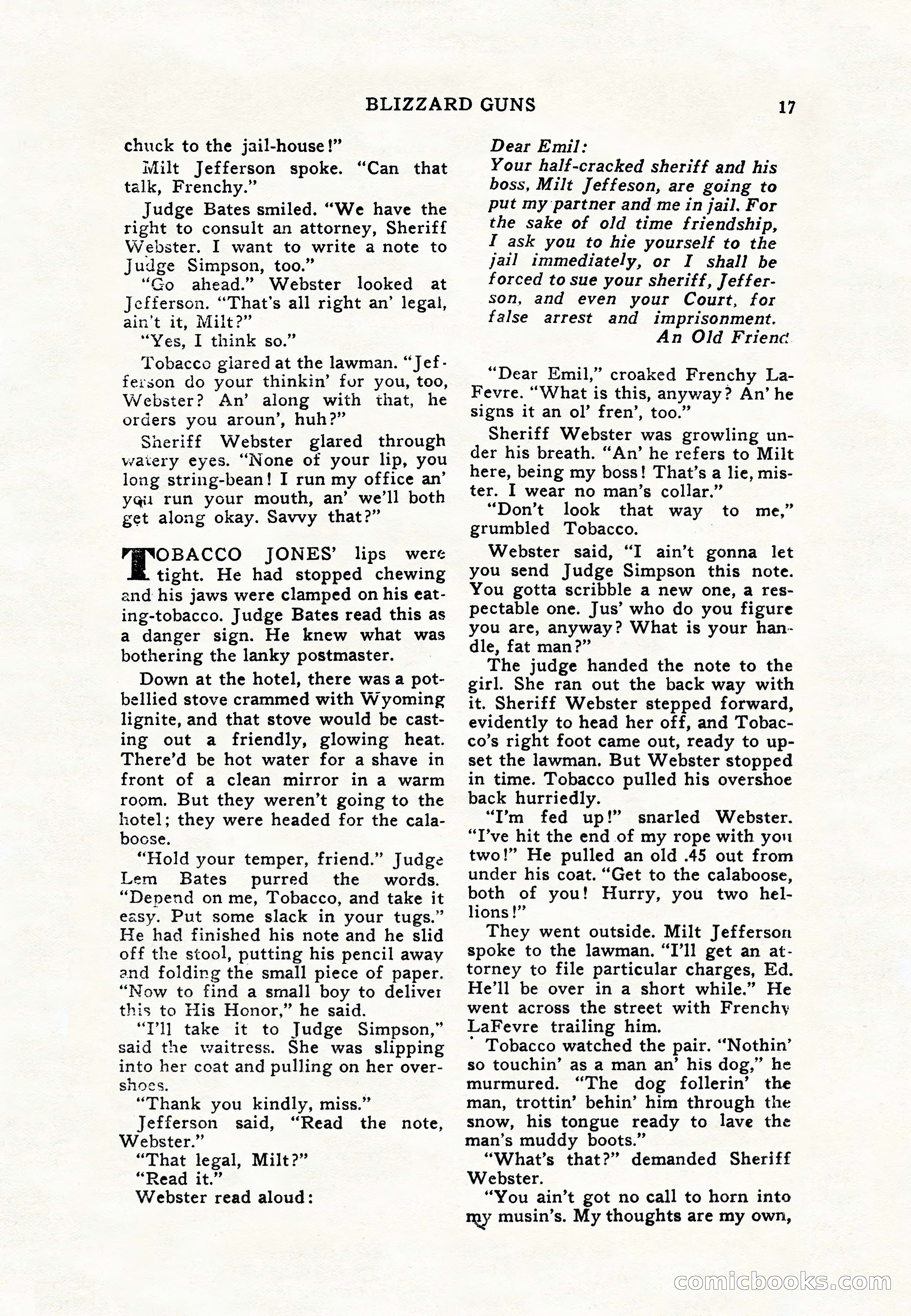 Real Western, January 1948 — page 17 of 116