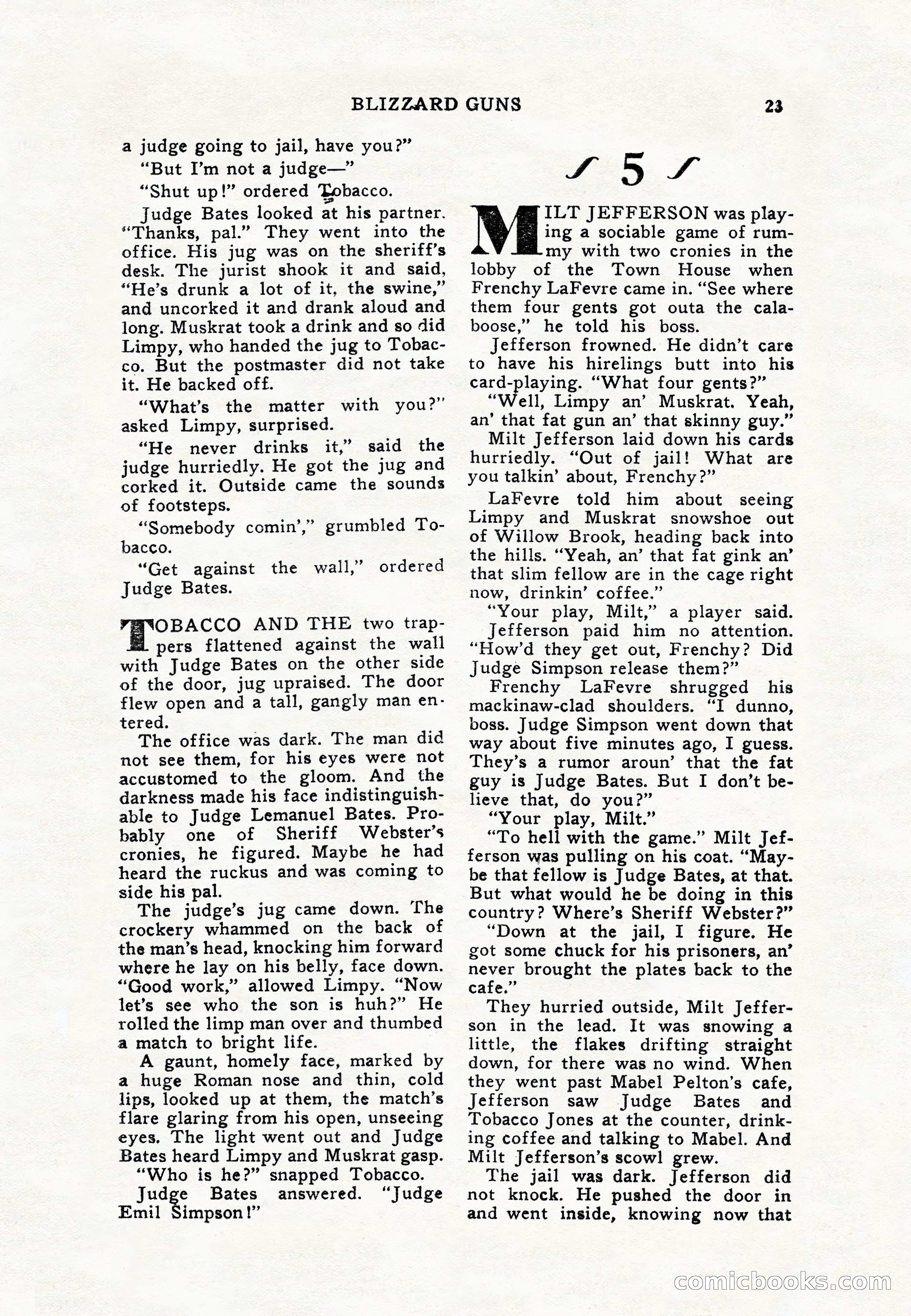 Real Western, January 1948 — page 23 of 116