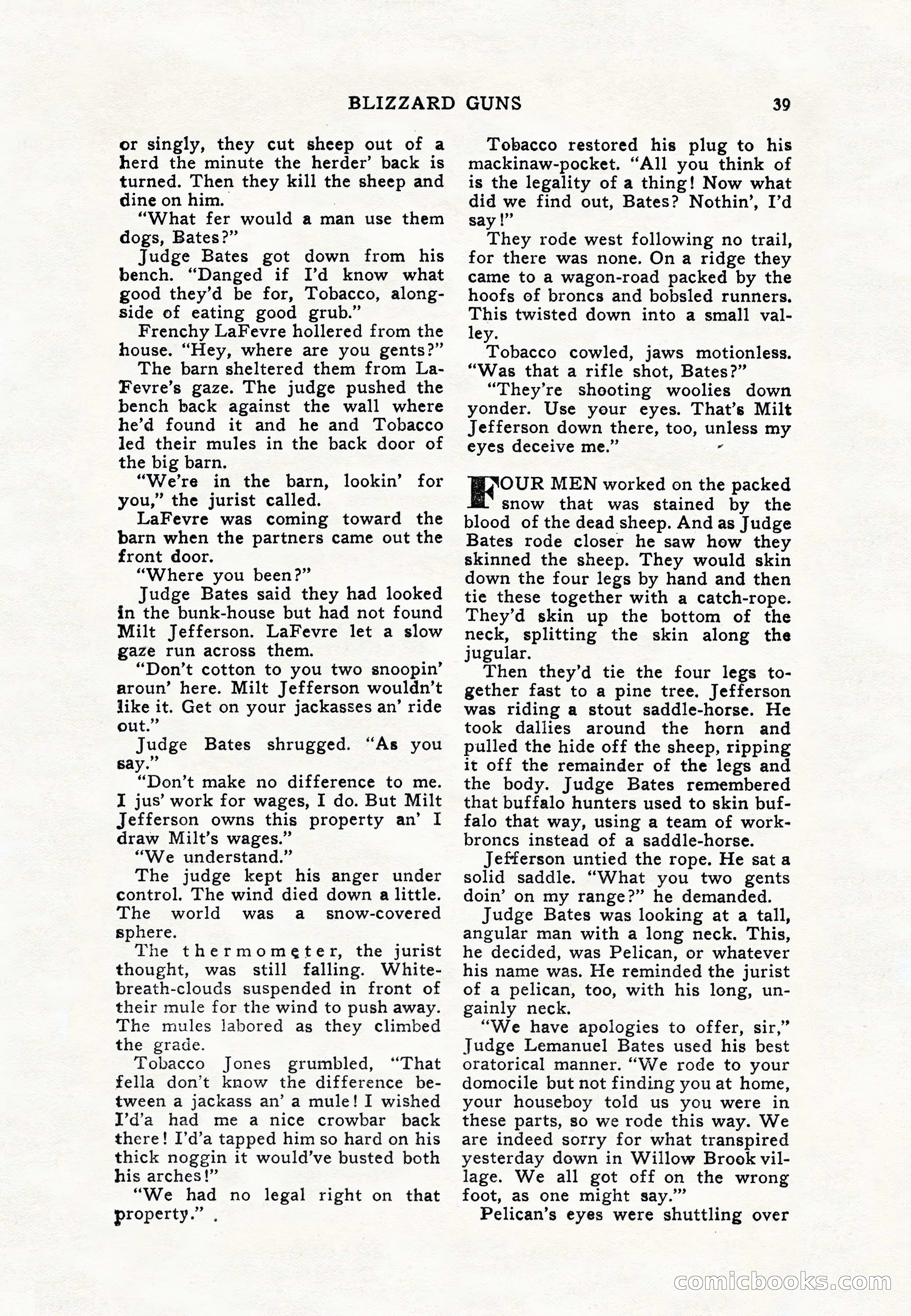 Real Western, January 1948 — page 39 of 116