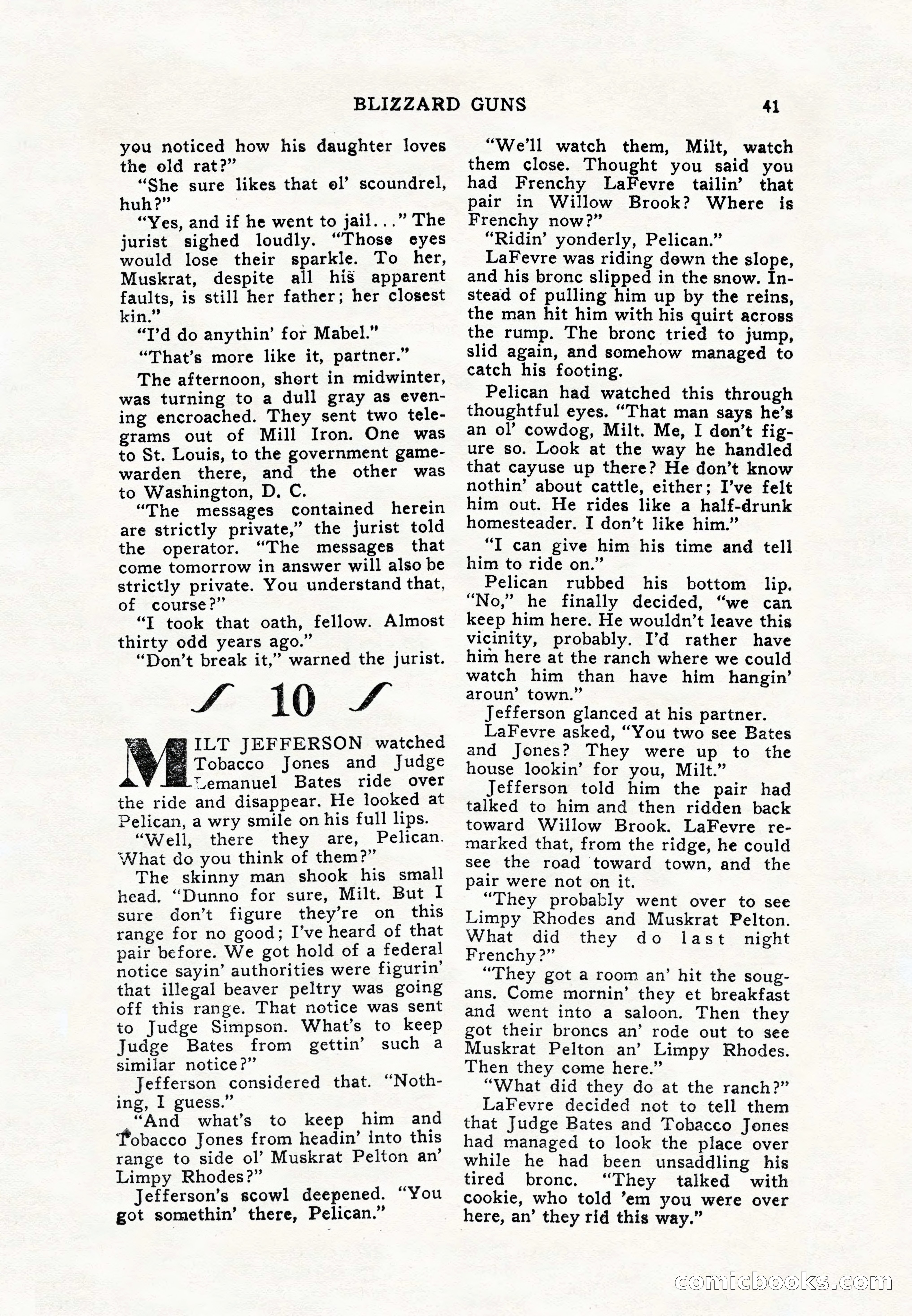 Real Western, January 1948 — page 41 of 116