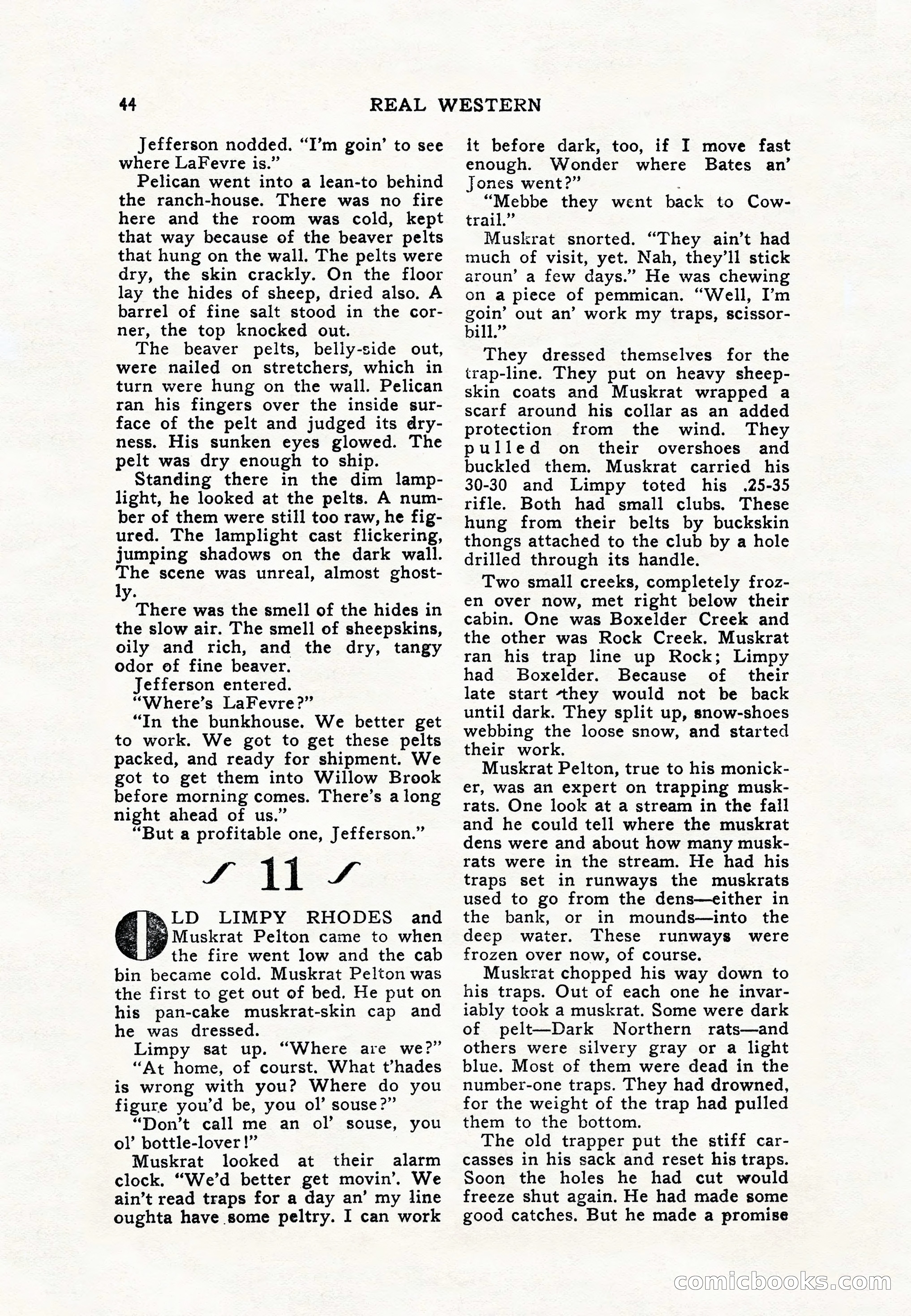 Real Western, January 1948 — page 44 of 116