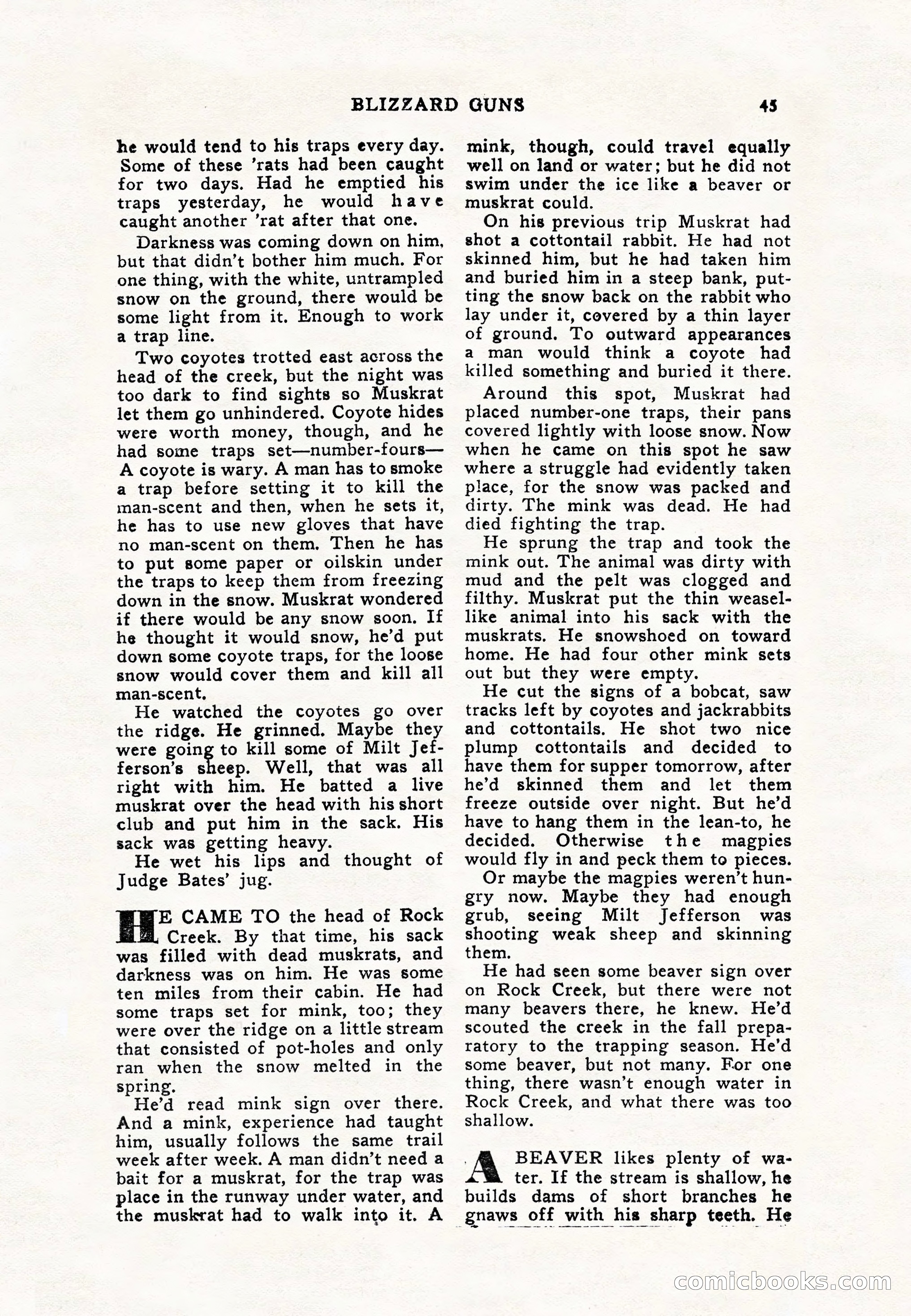 Real Western, January 1948 — page 45 of 116