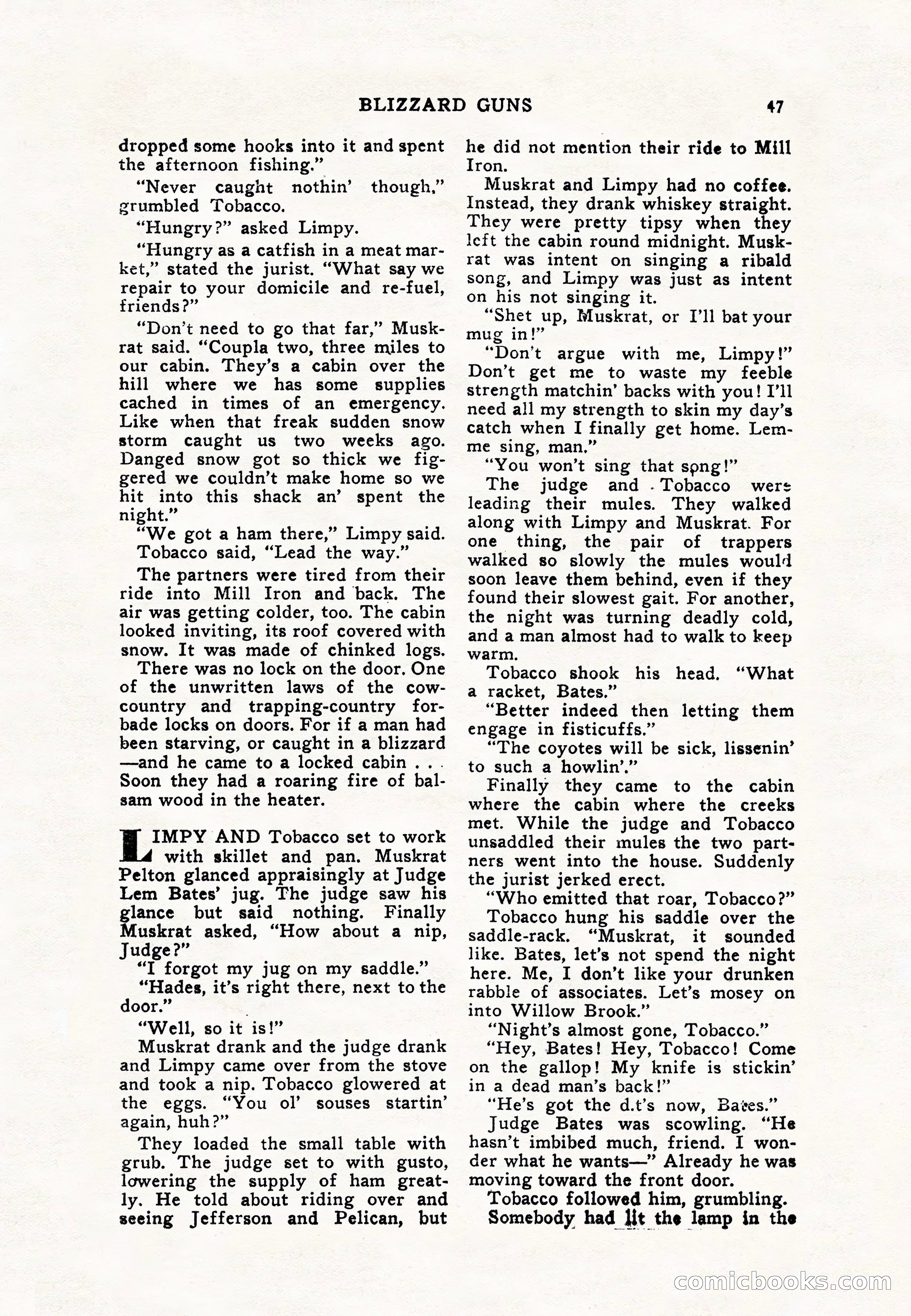 Real Western, January 1948 — page 47 of 116