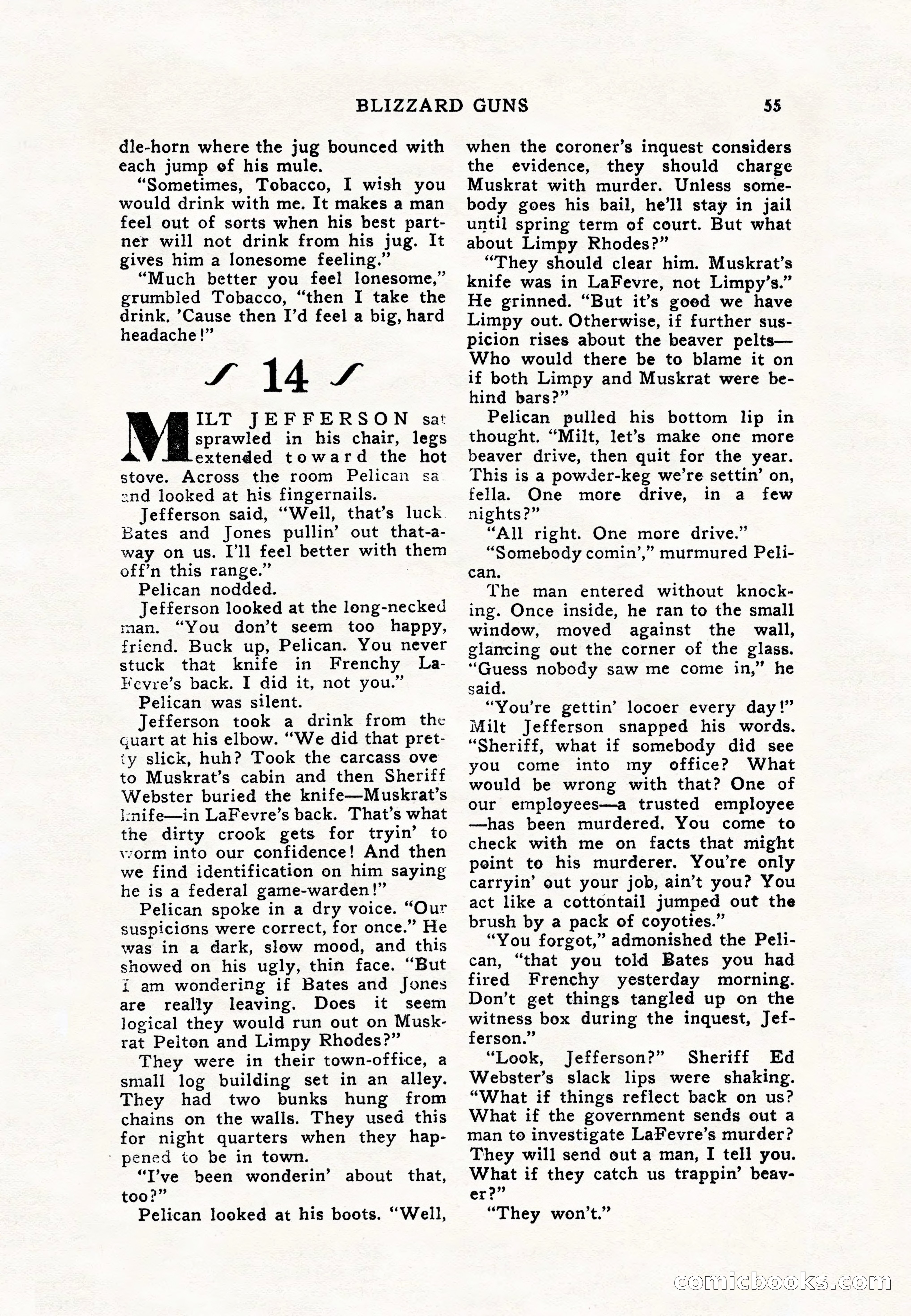 Real Western, January 1948 — page 55 of 116