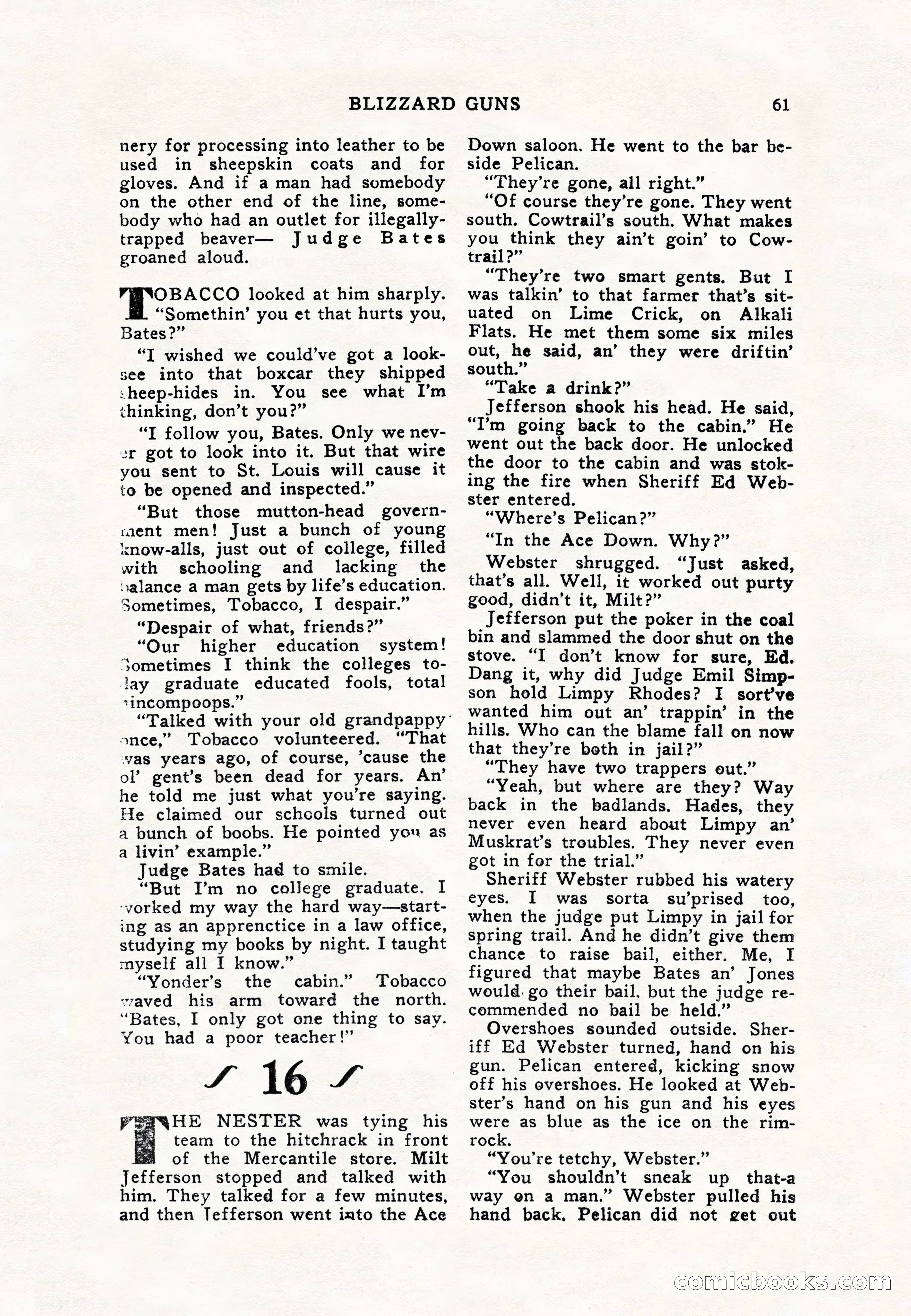 Real Western, January 1948 — page 61 of 116