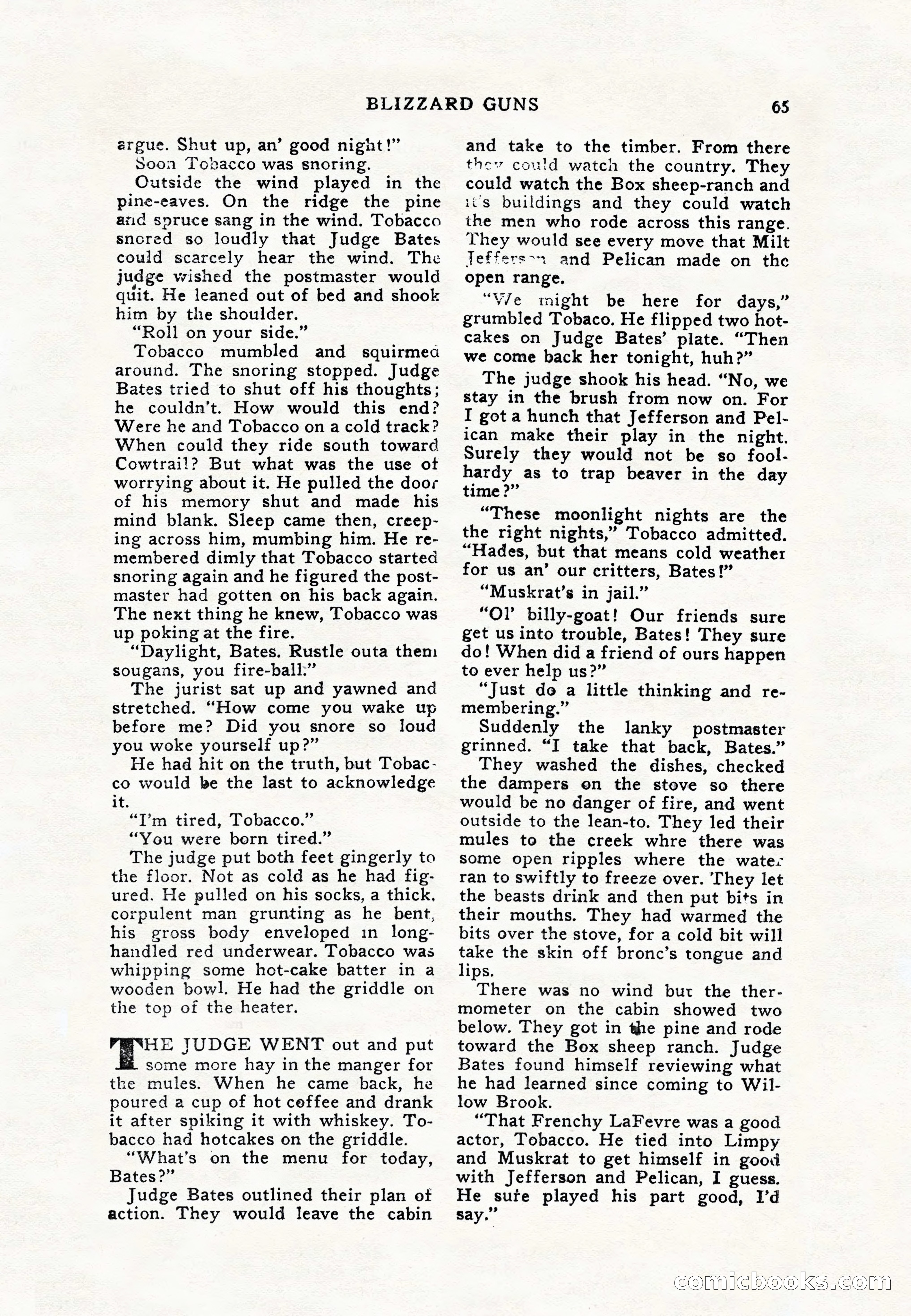 Real Western, January 1948 — page 65 of 116