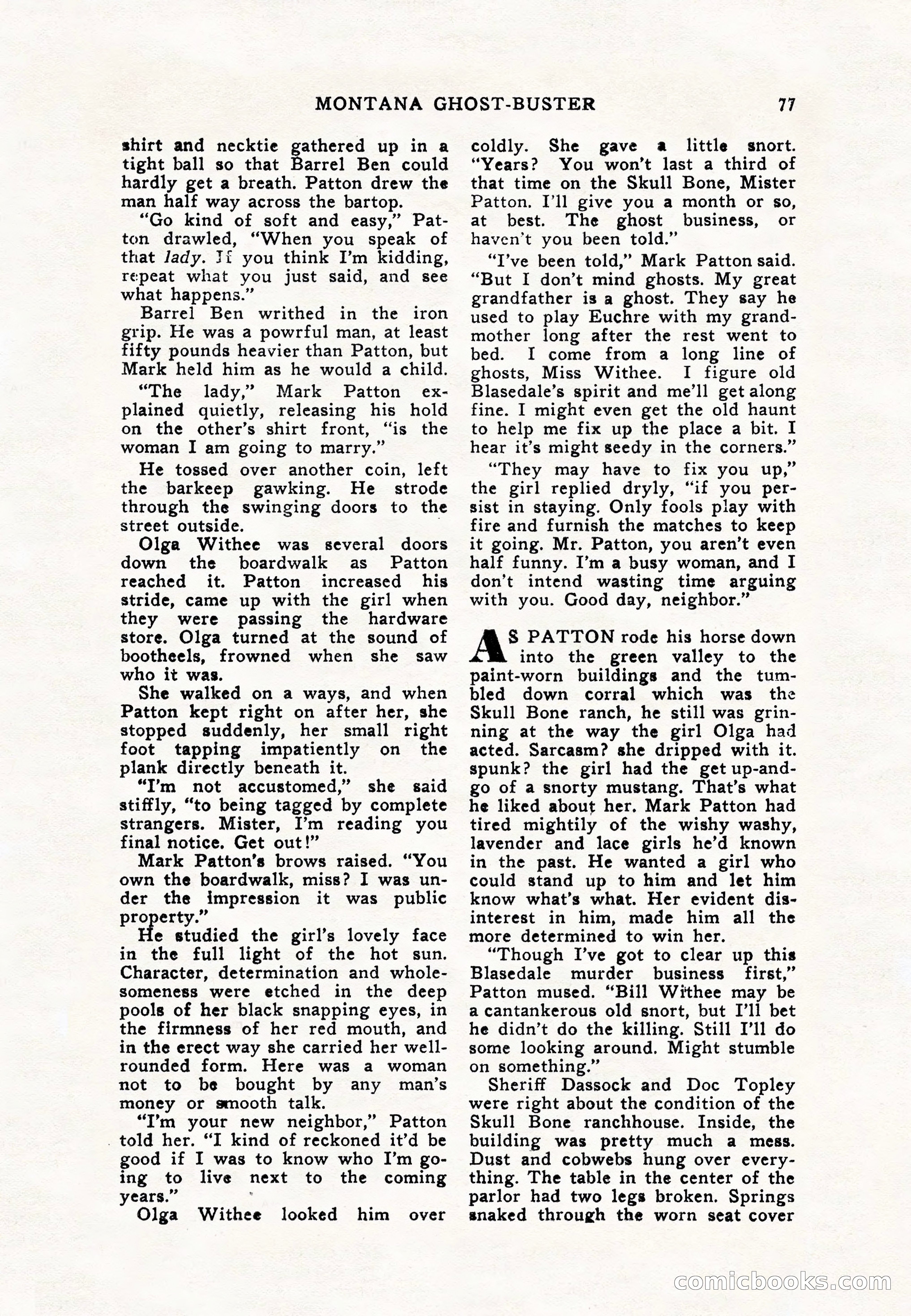 Real Western, January 1948 — page 77 of 116