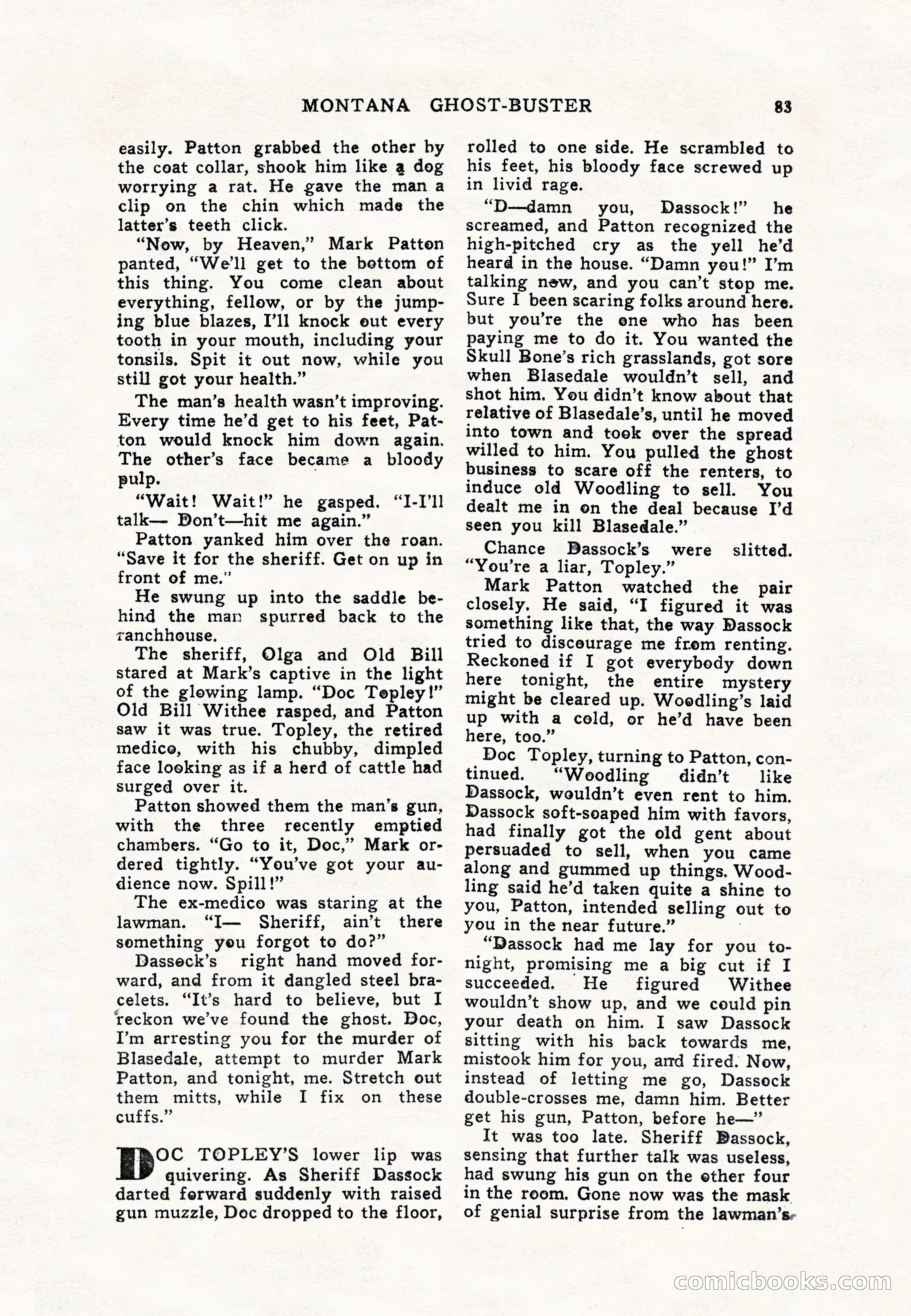 Real Western, January 1948 — page 83 of 116
