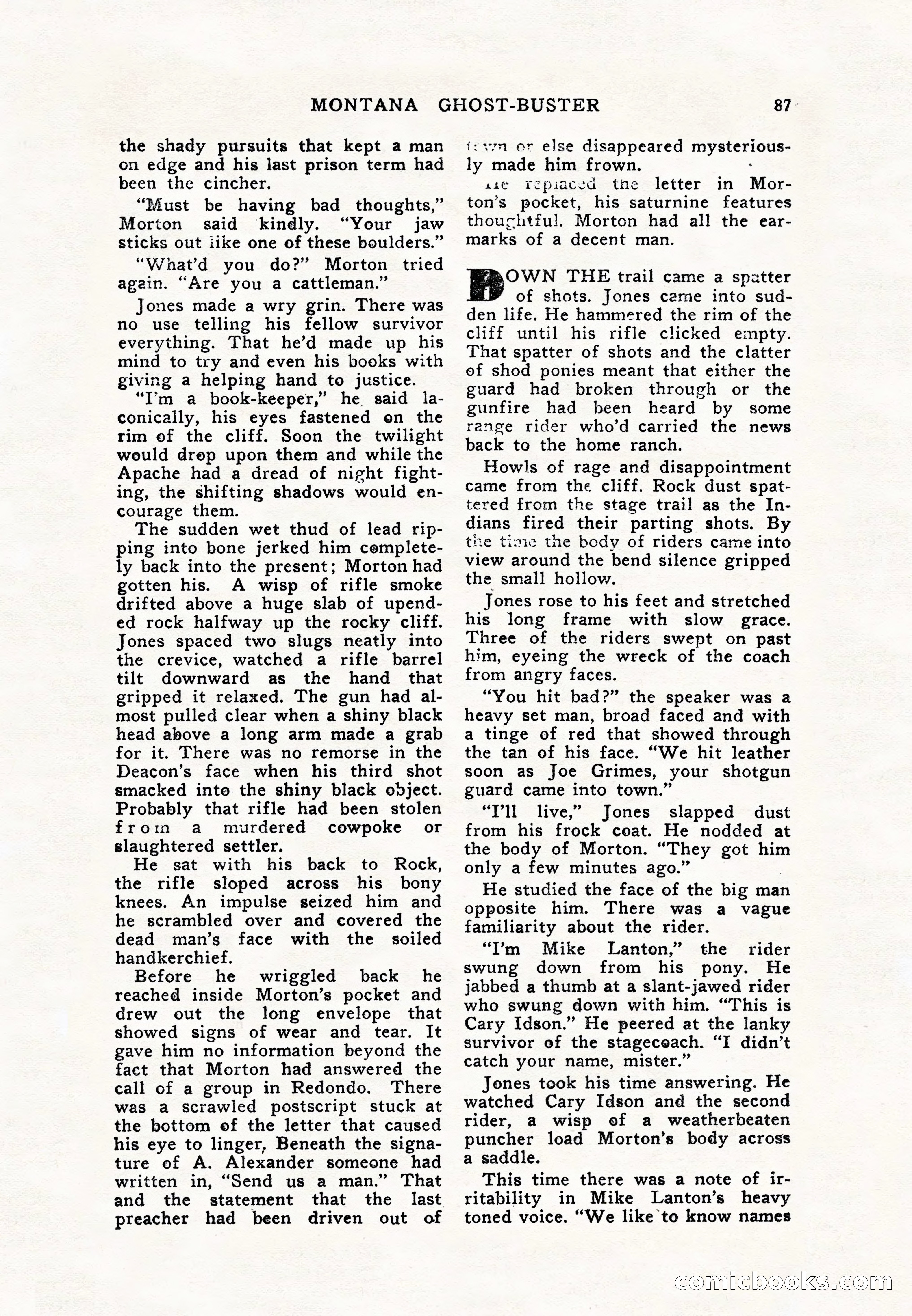 Real Western, January 1948 — page 87 of 116