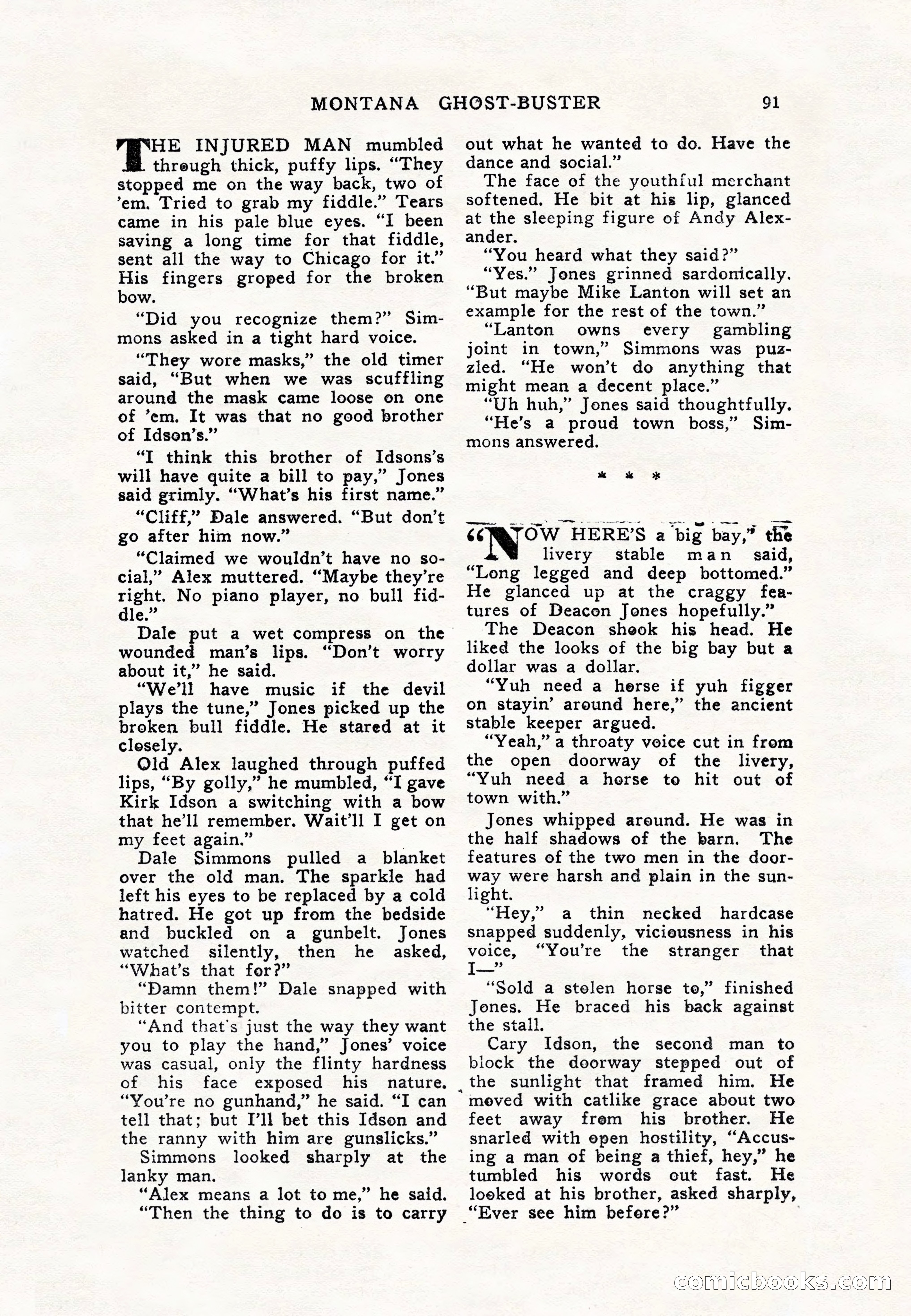 Real Western, January 1948 — page 91 of 116