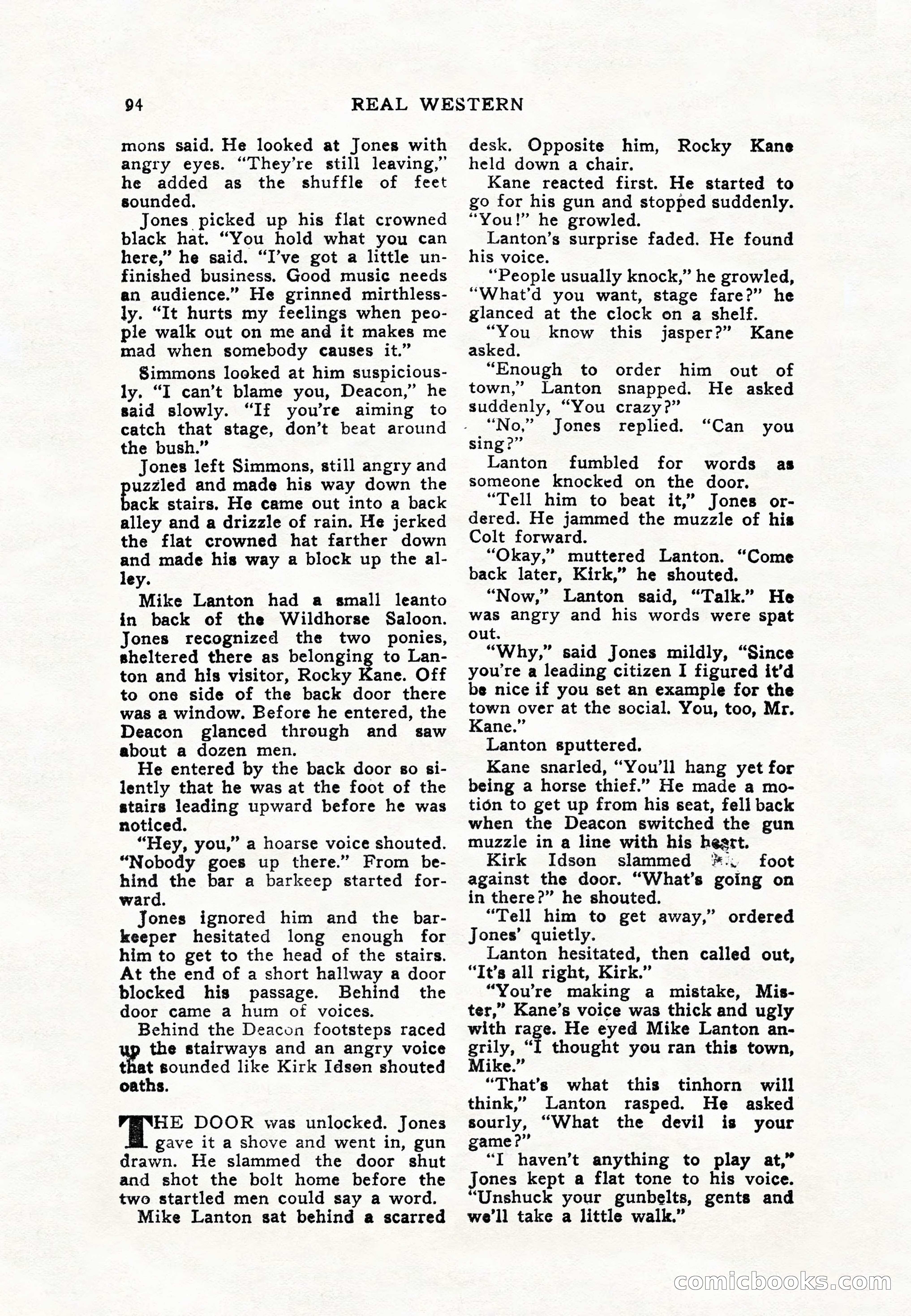Real Western, January 1948 — page 94 of 116