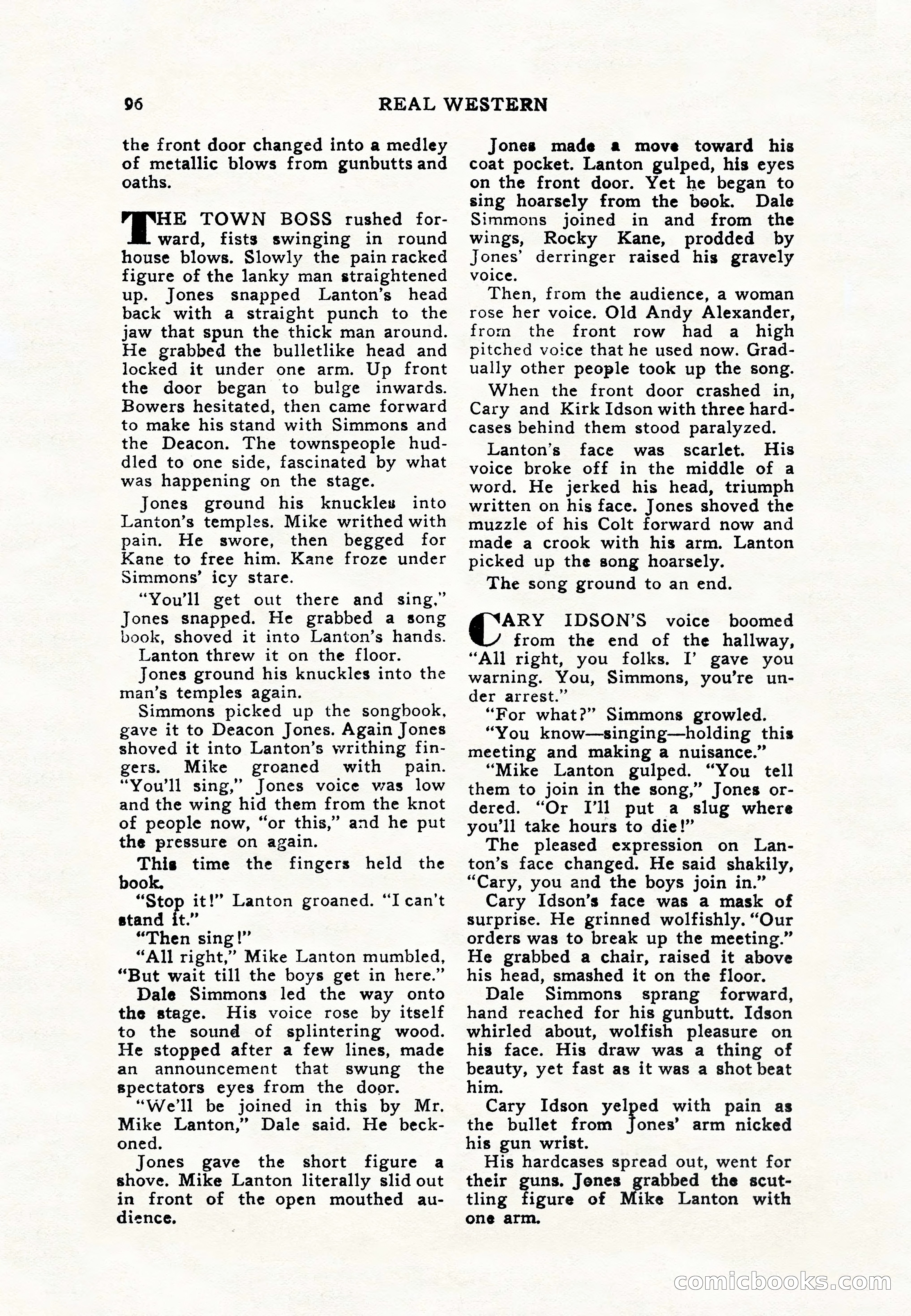 Real Western, January 1948 — page 96 of 116