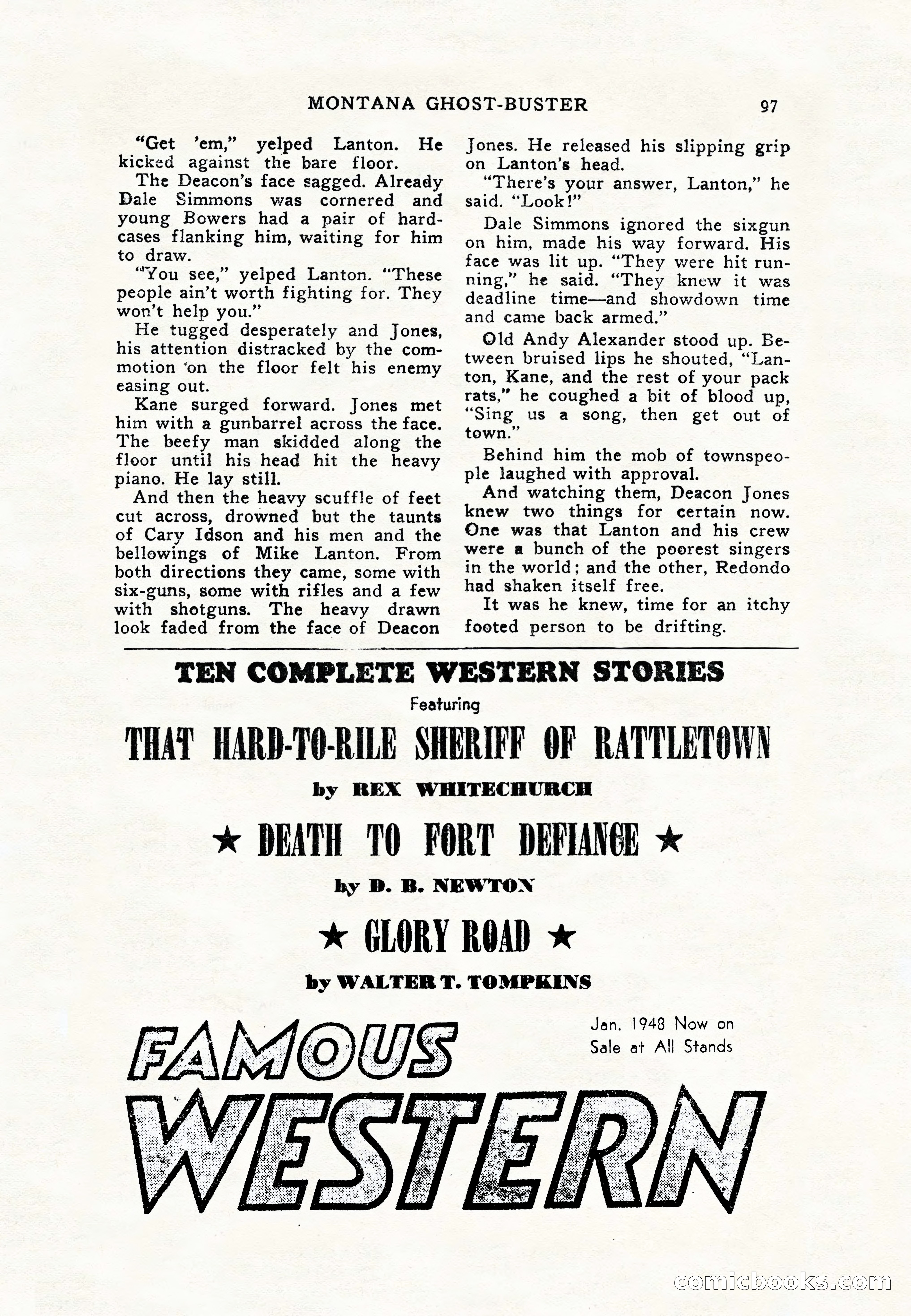 Real Western, January 1948 — page 97 of 116