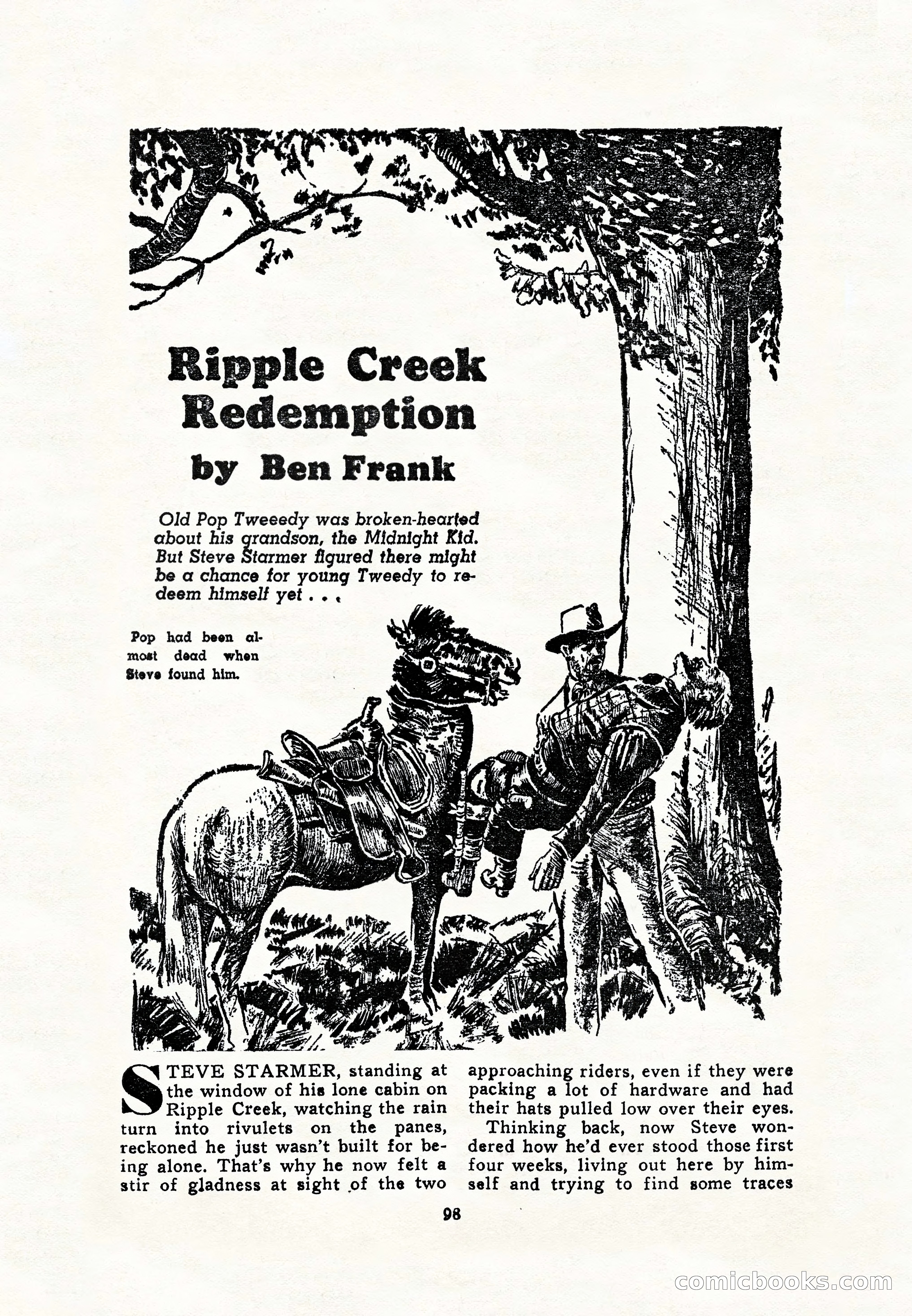 Real Western, January 1948 — page 98 of 116