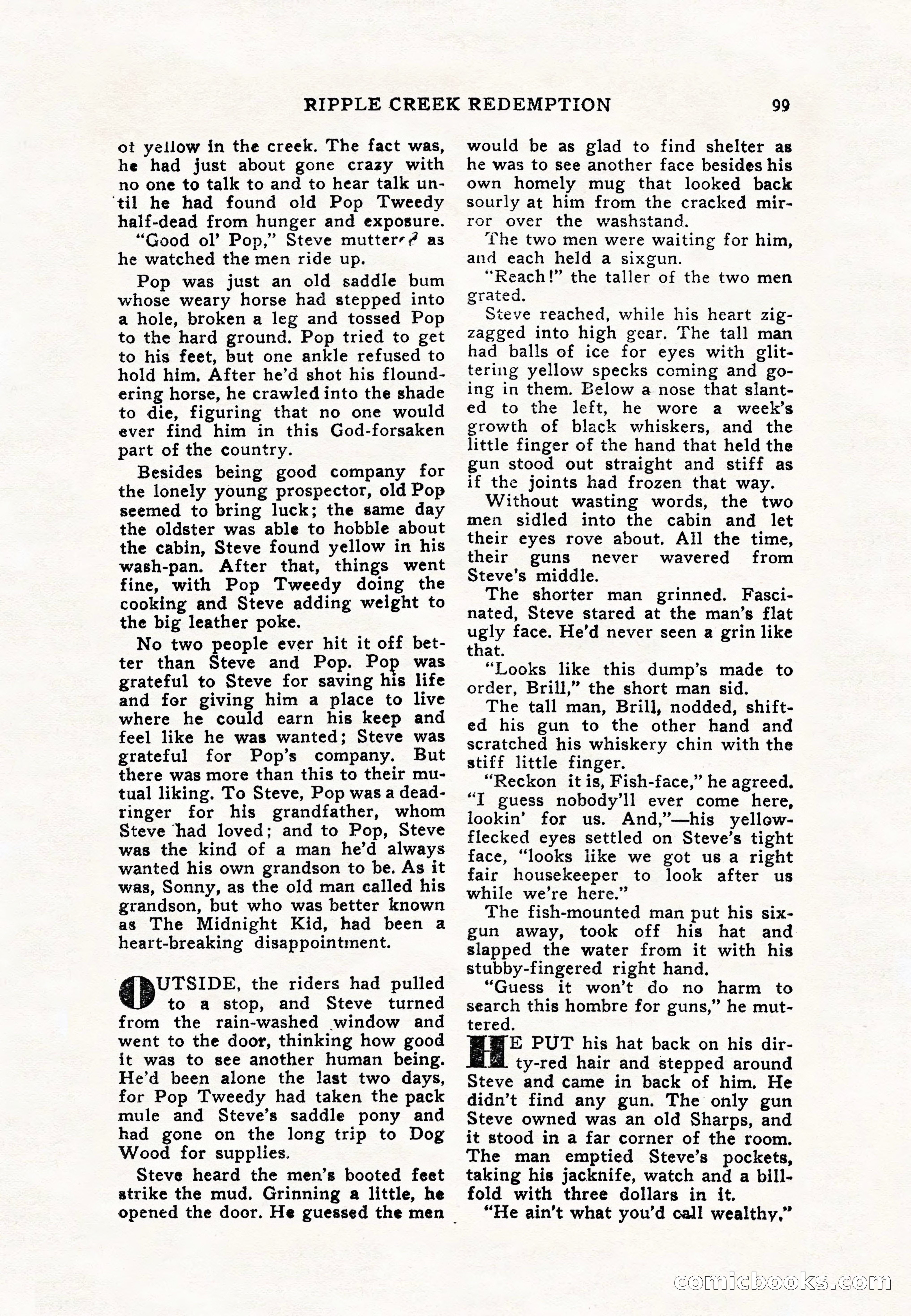 Real Western, January 1948 — page 99 of 116